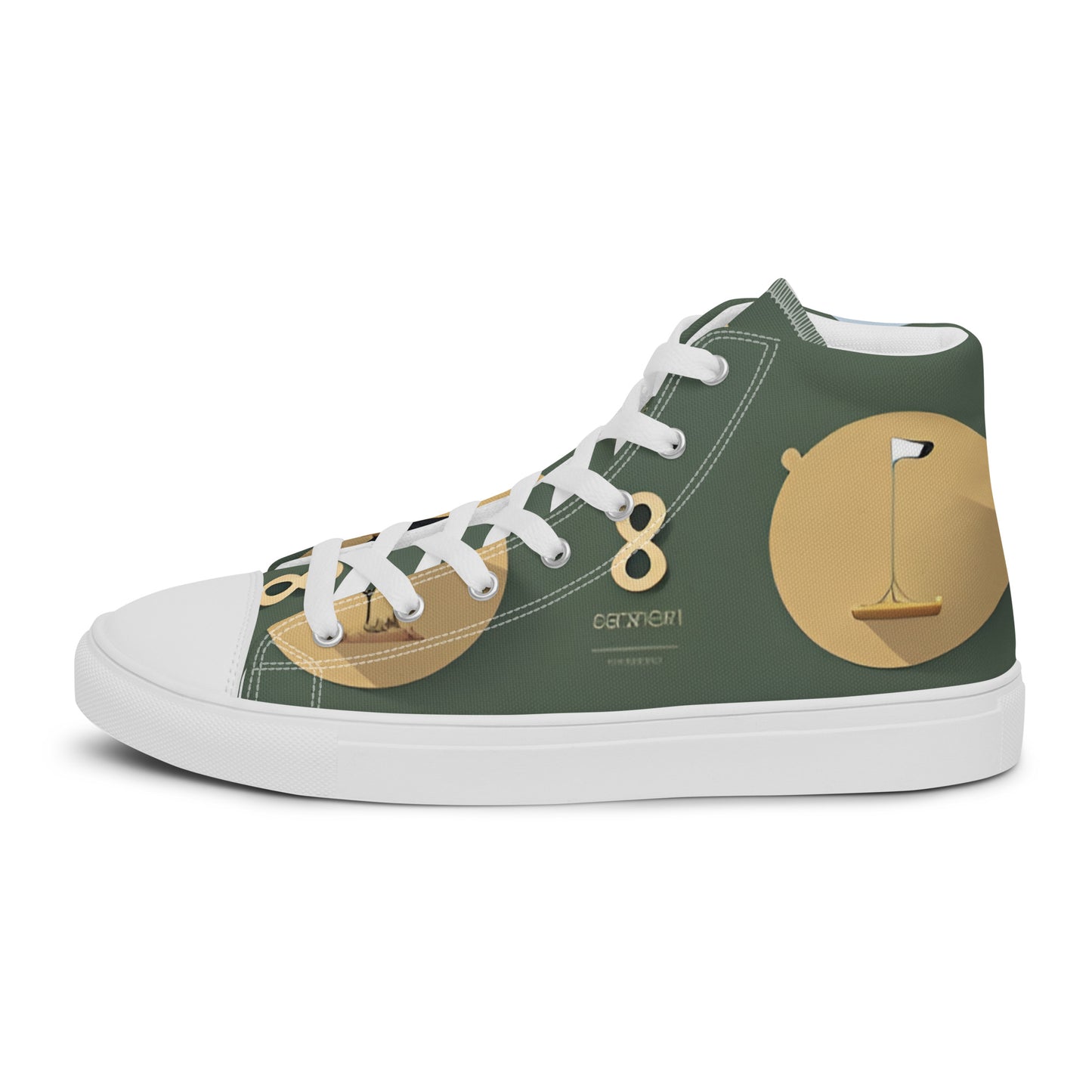 Women’s high top canvas shoes