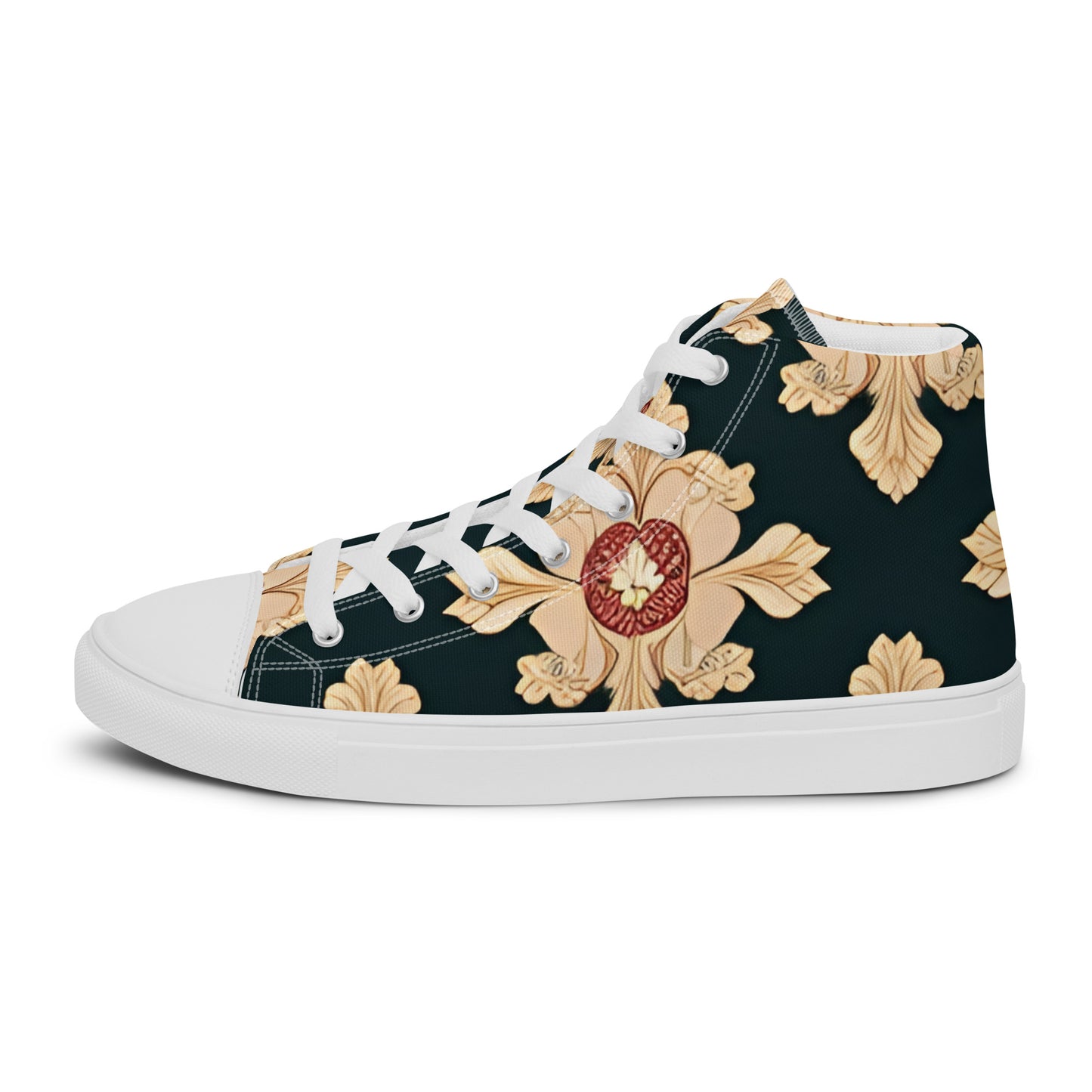 Women’s high top canvas shoes