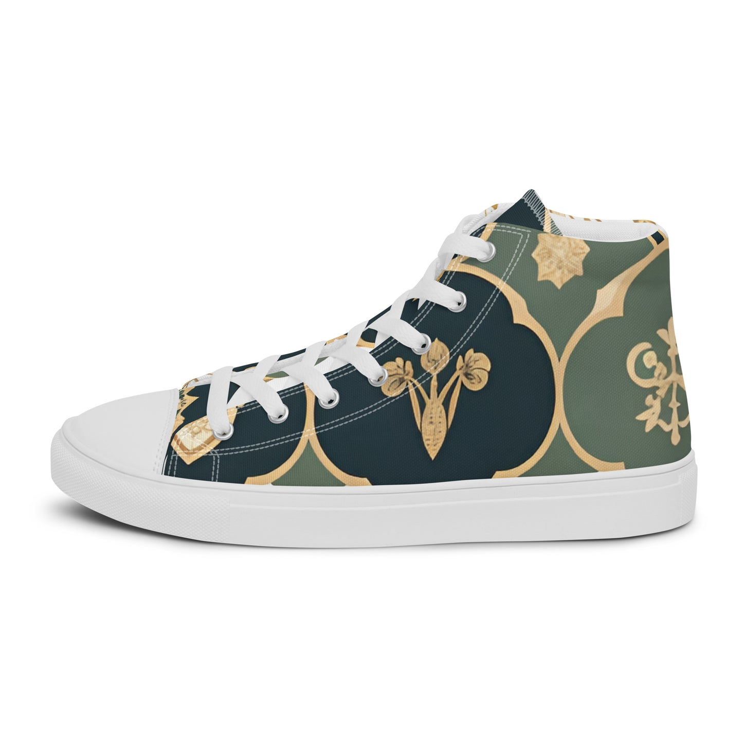 Women’s high top canvas shoes