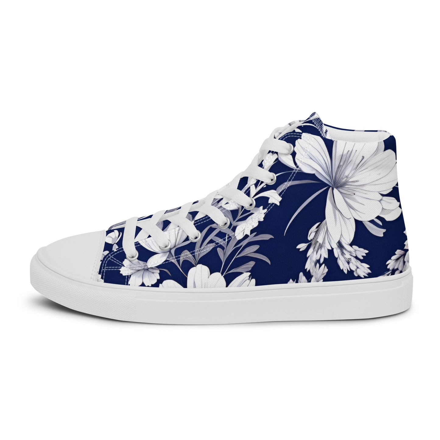 Women’s high top canvas shoes