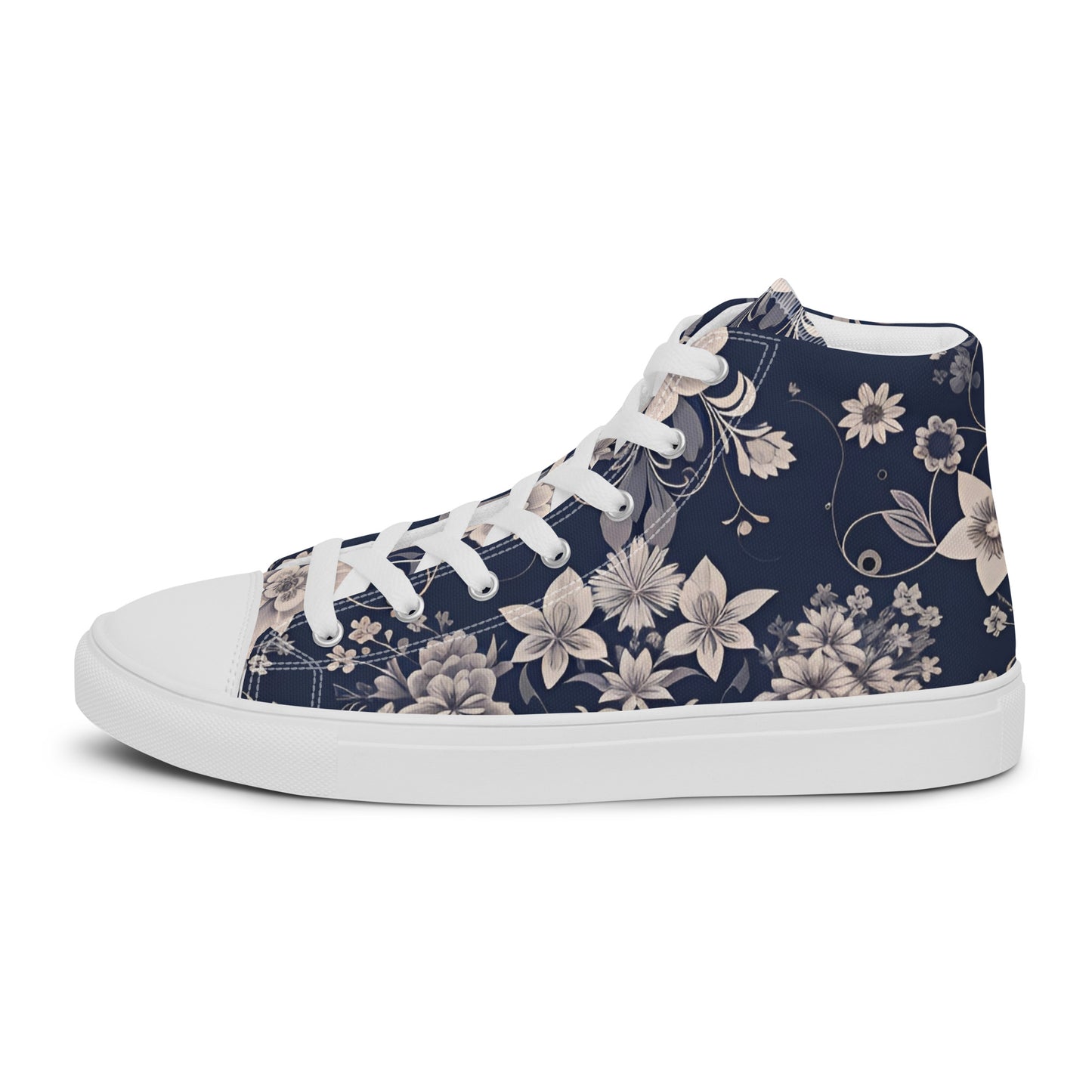 Women’s high top canvas shoes