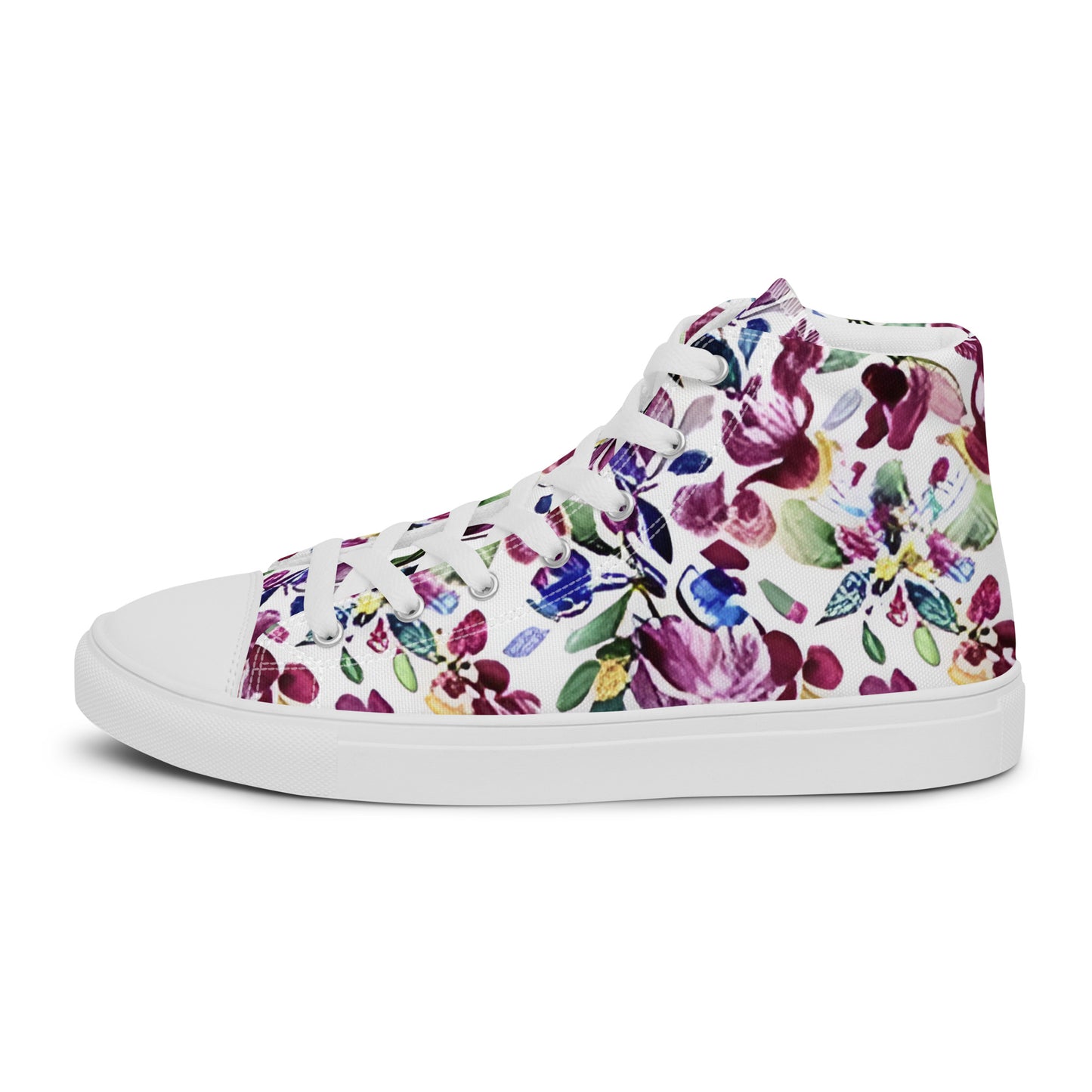 Women’s high top canvas shoes