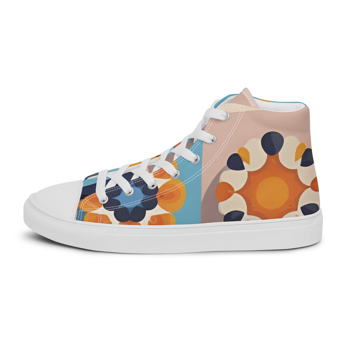 Women’s high top canvas shoes