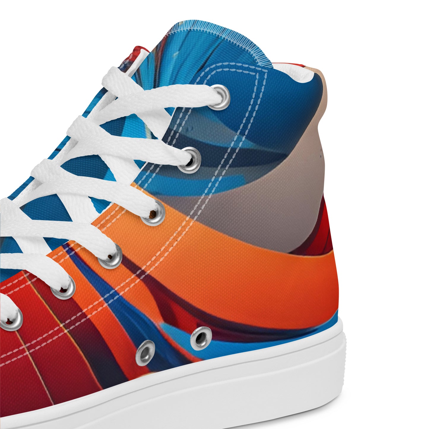 Women’s high top canvas shoes