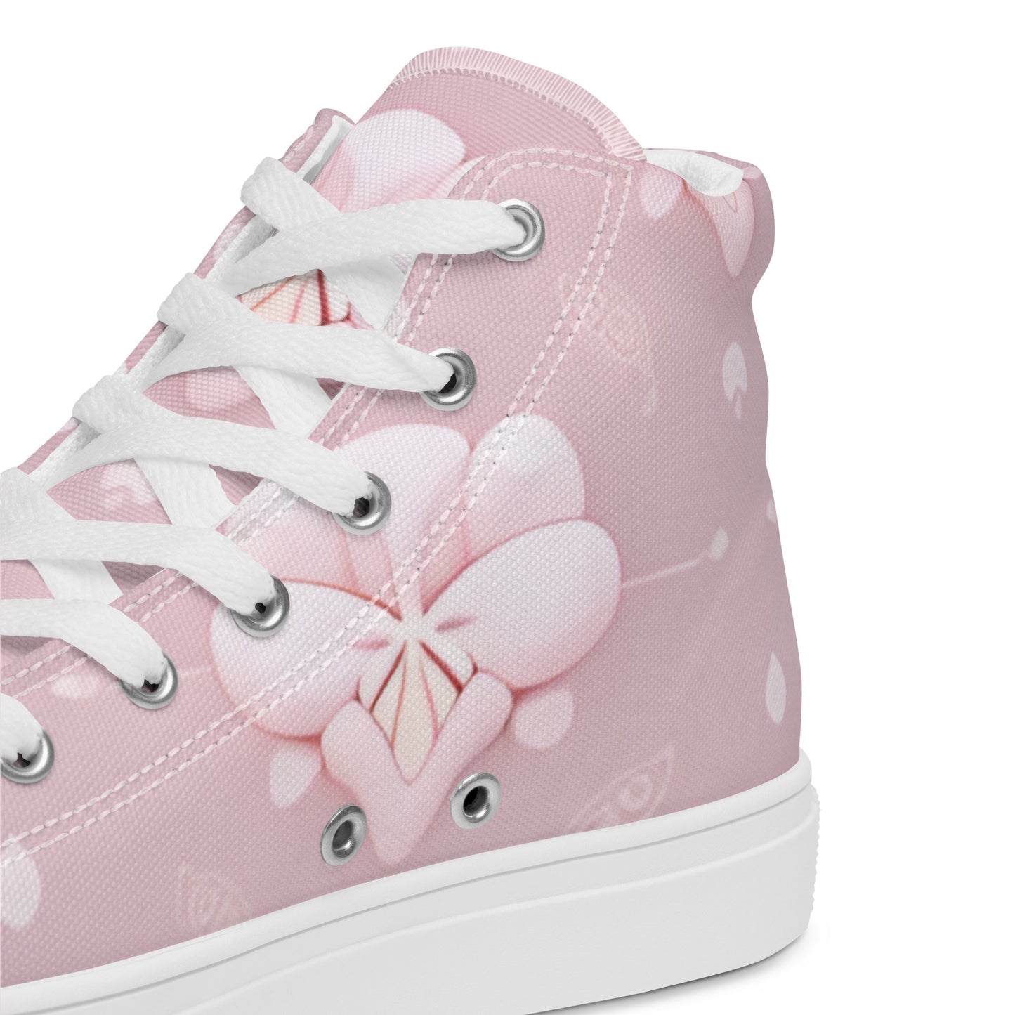 Women’s high top canvas shoes