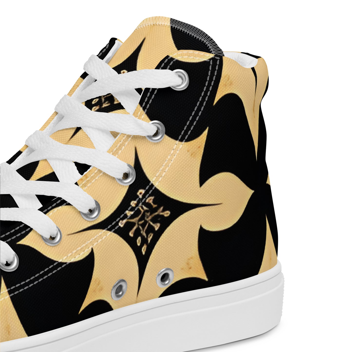 Women’s high top canvas shoes