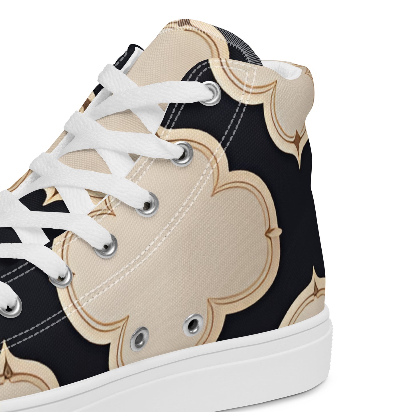 Women’s high top canvas shoes