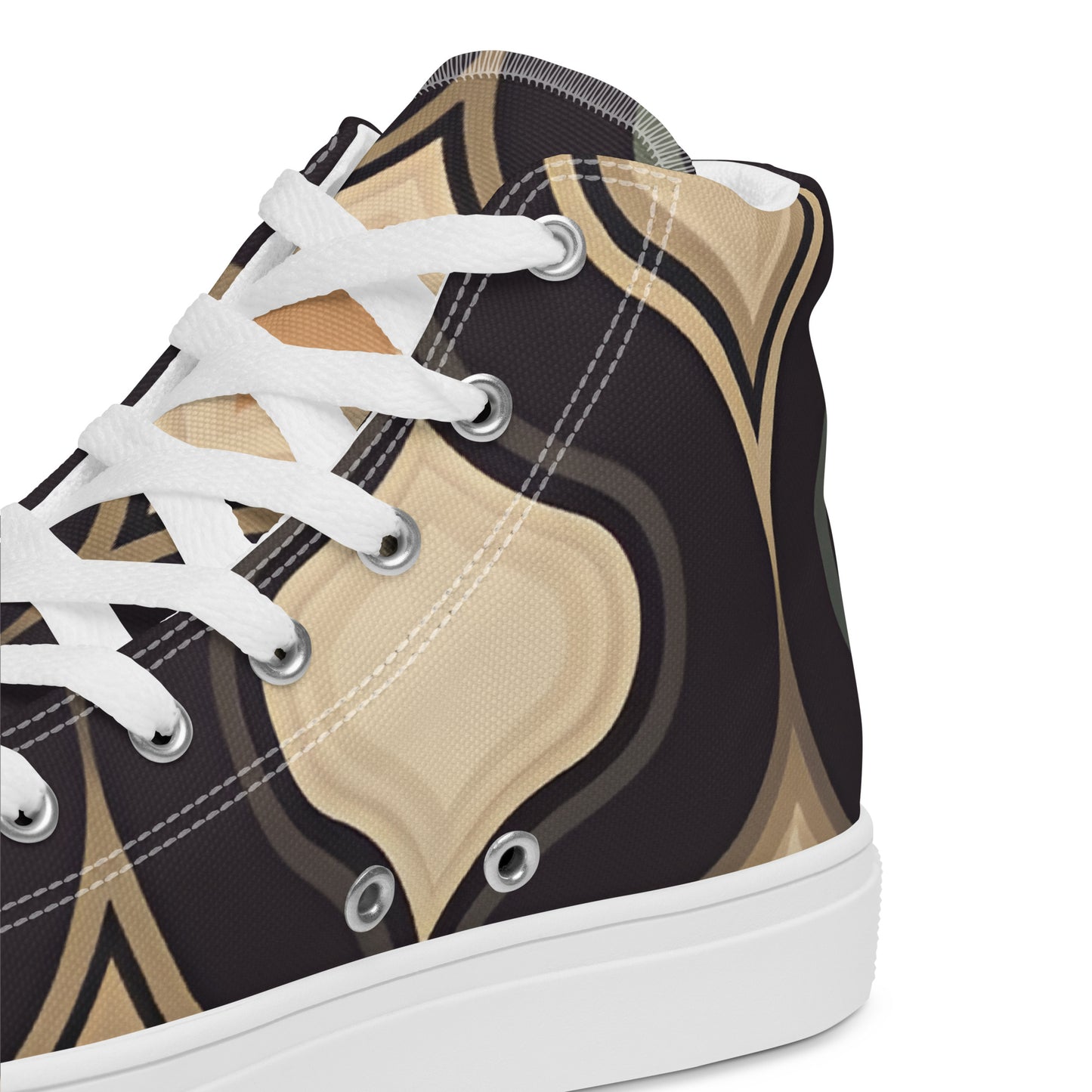 Women’s high top canvas shoes