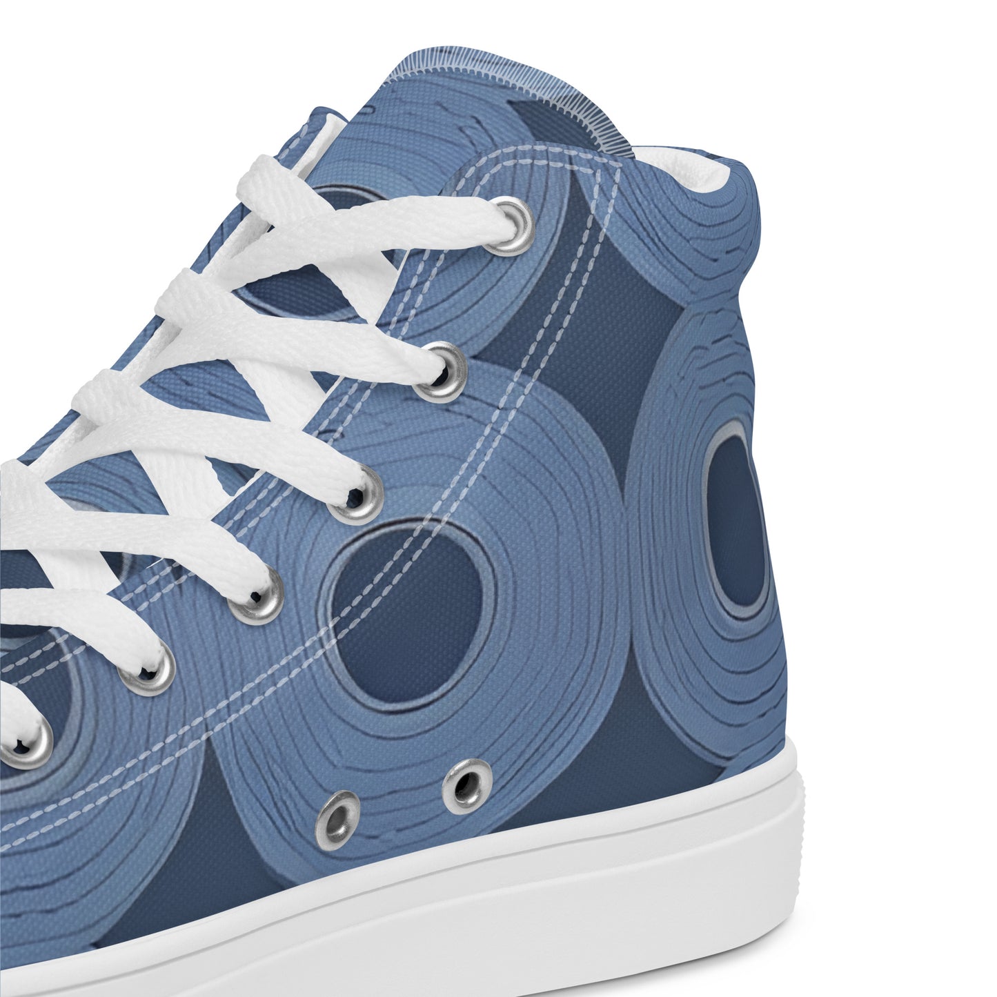 Women’s high top canvas shoes