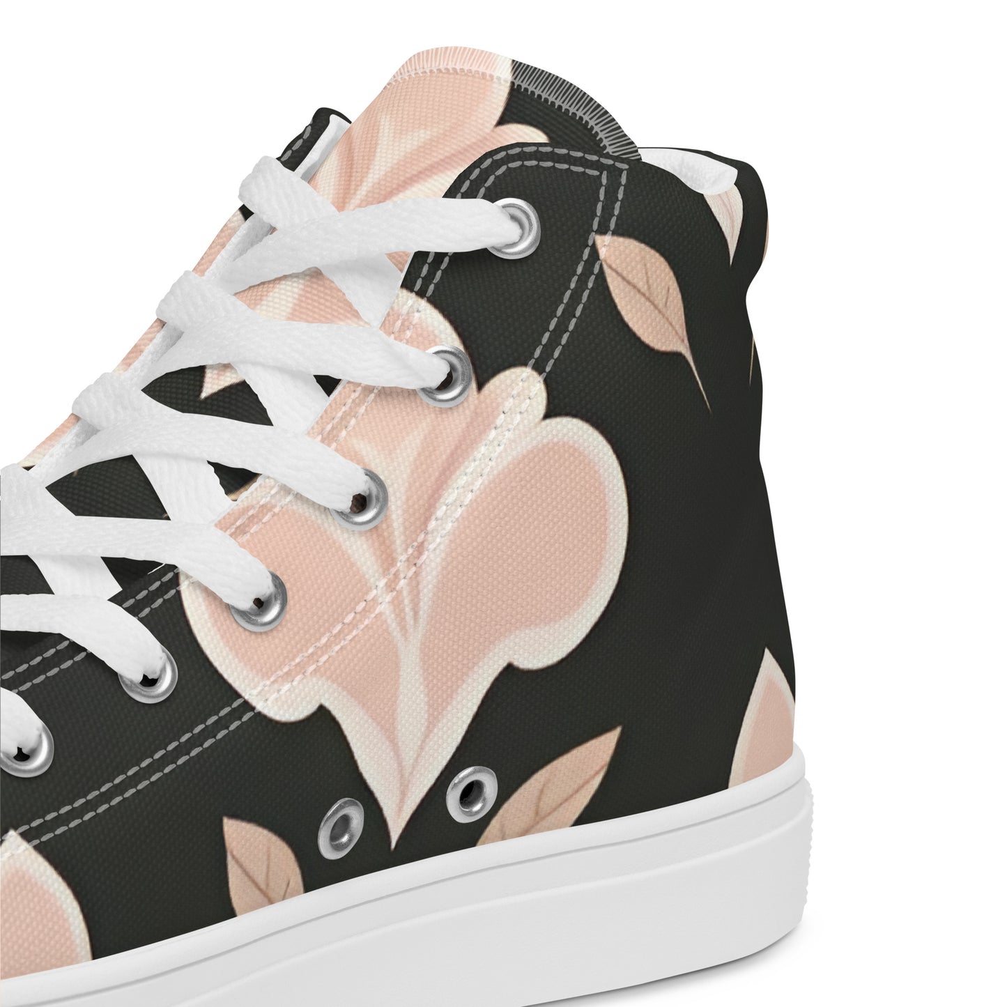 Women’s high top canvas shoes