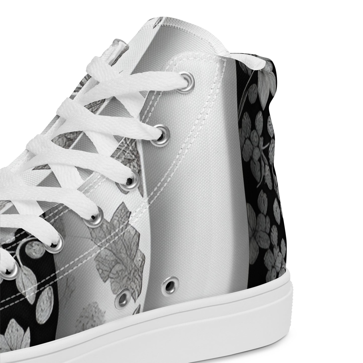 Women’s high top canvas shoes