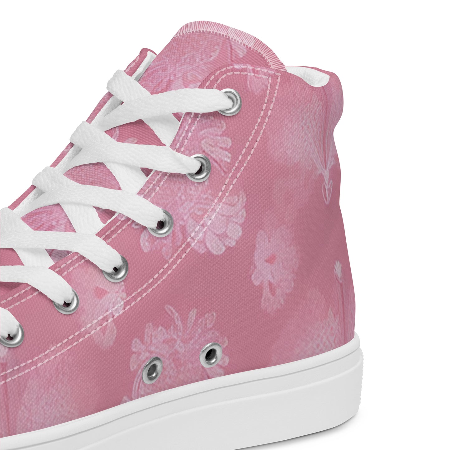 Women’s high top canvas shoes