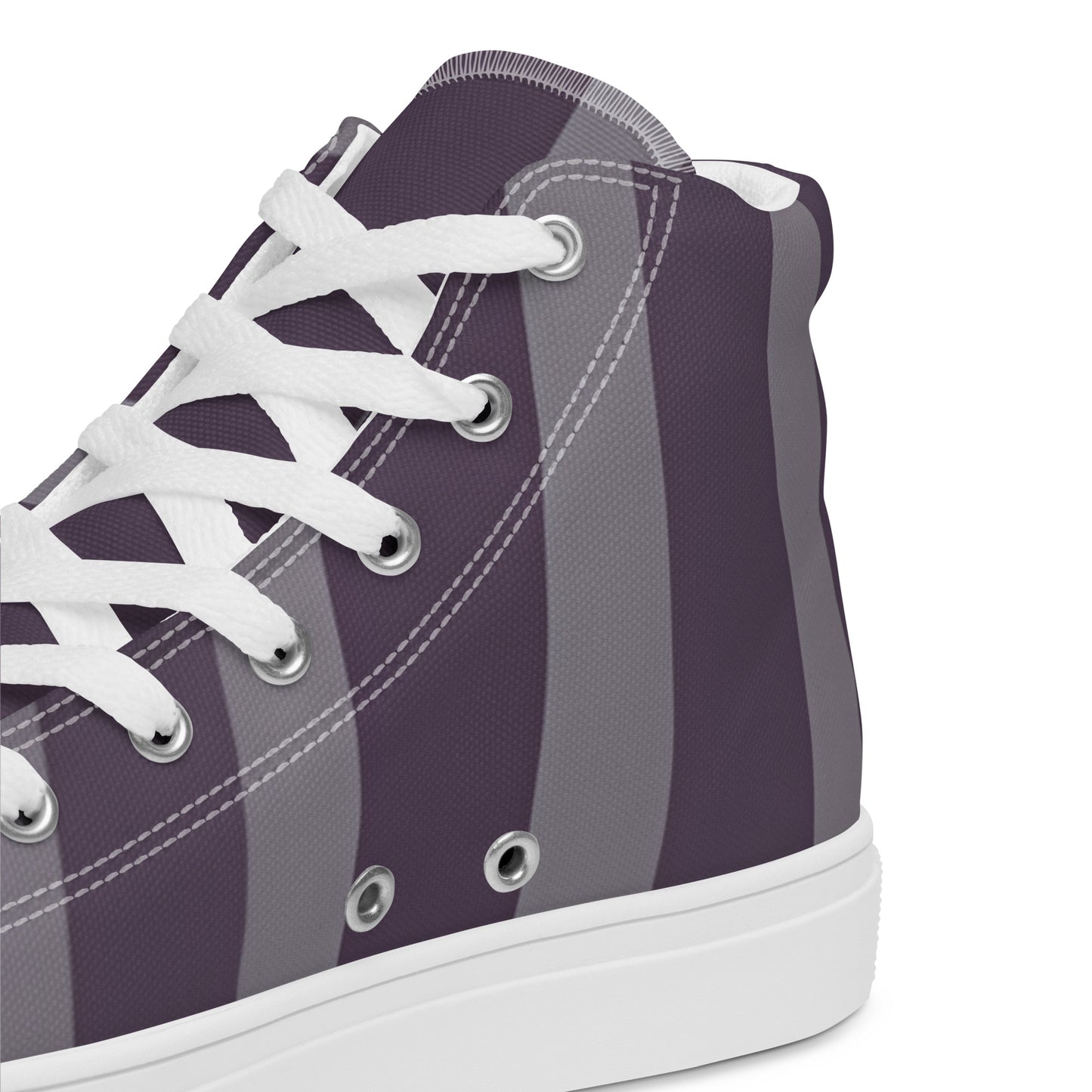 Women’s high top canvas shoes