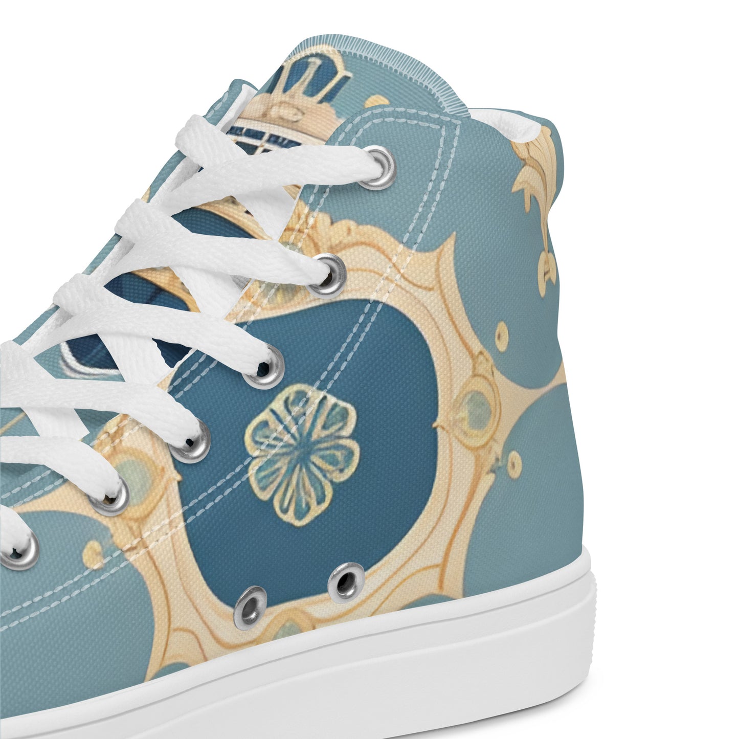 Women’s high top canvas shoes