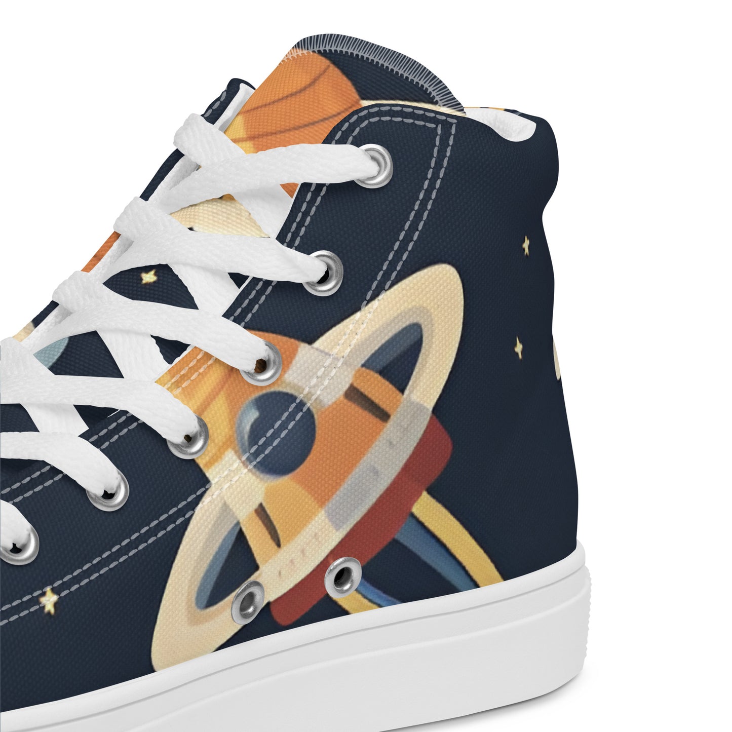 Women’s high top canvas shoes