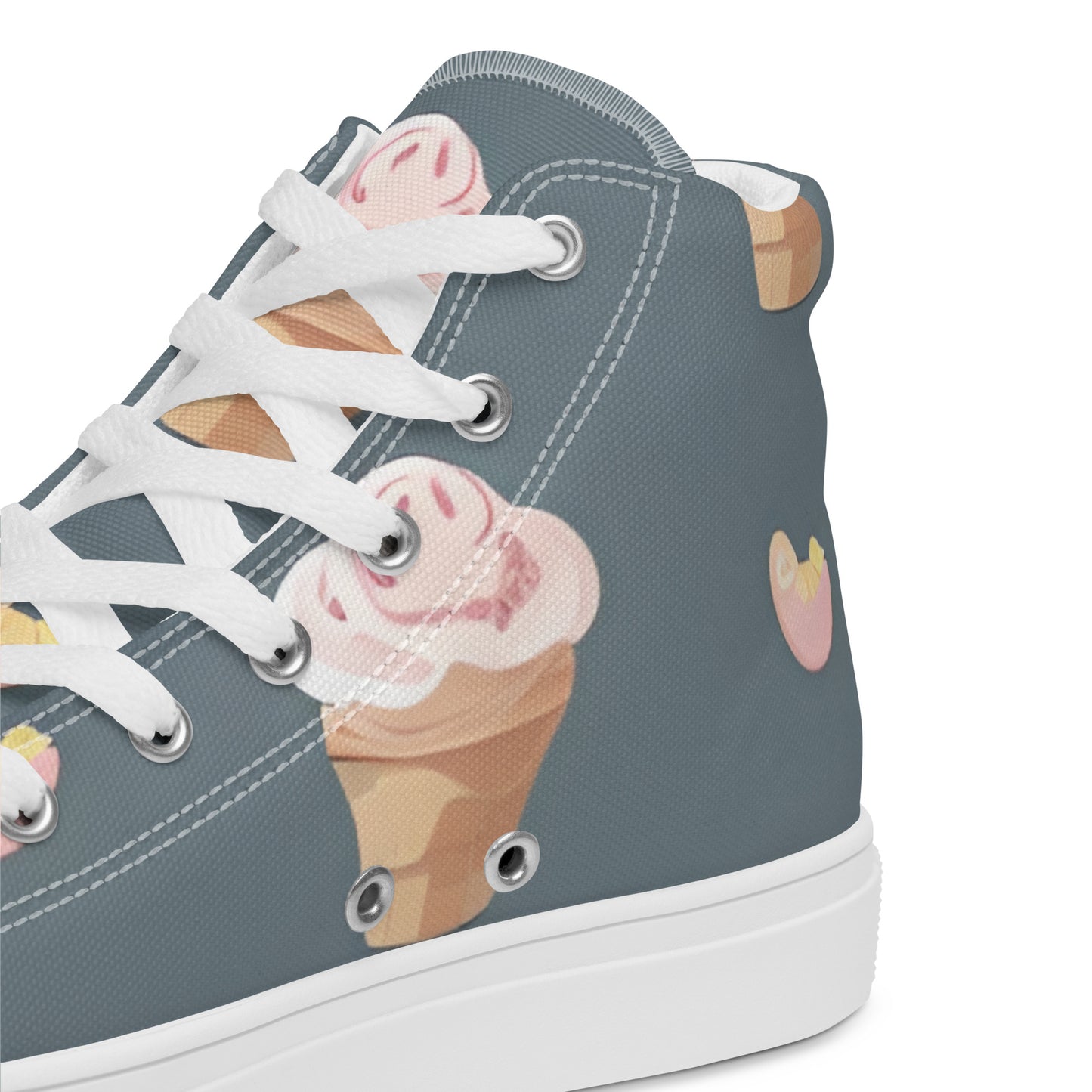 Women’s high top canvas shoes