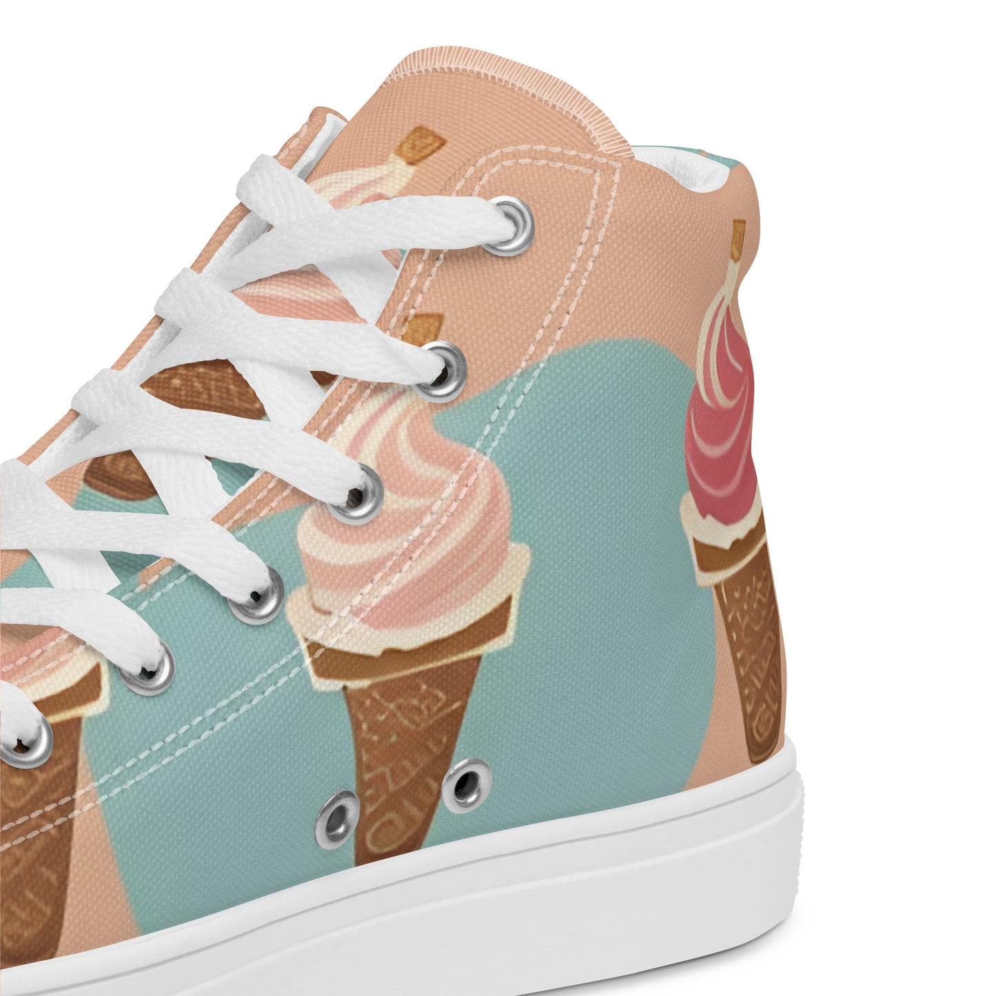 Women’s high top canvas shoes