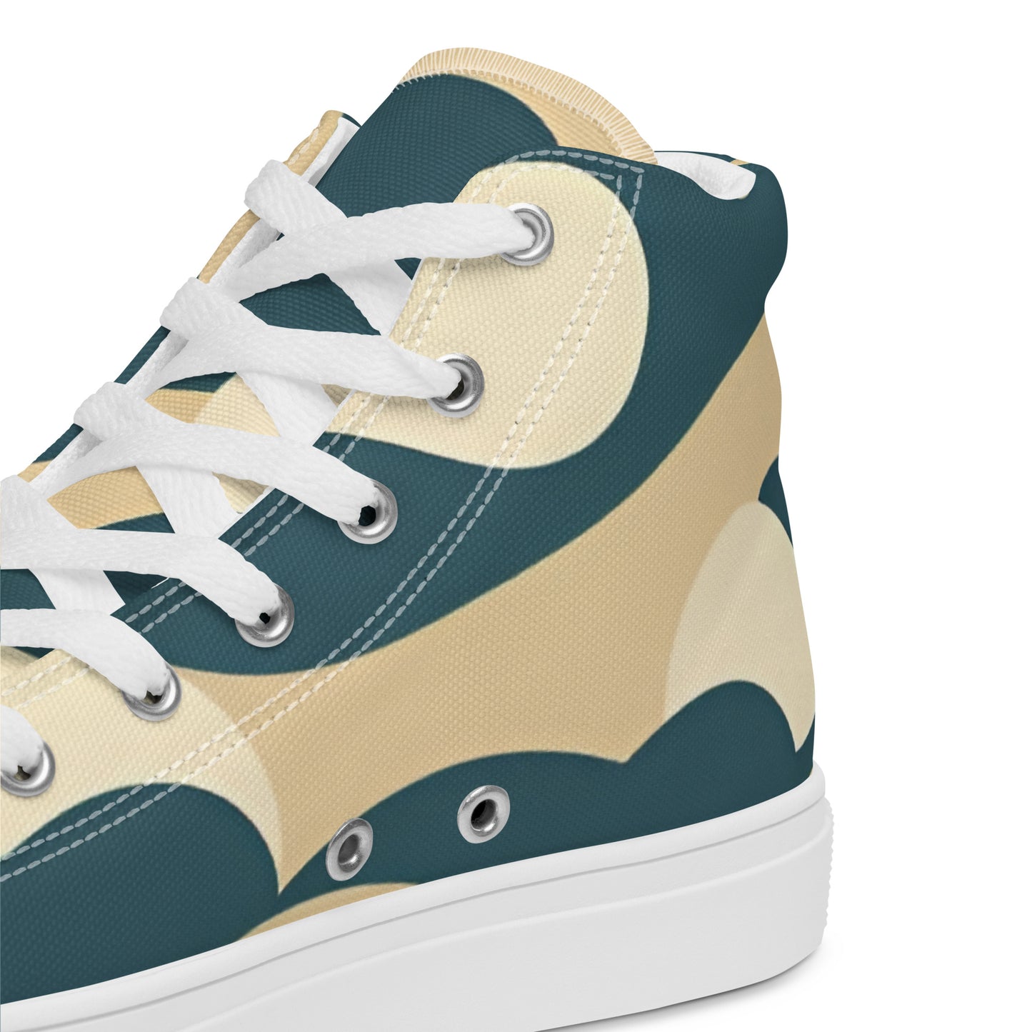 Women’s high top canvas shoes