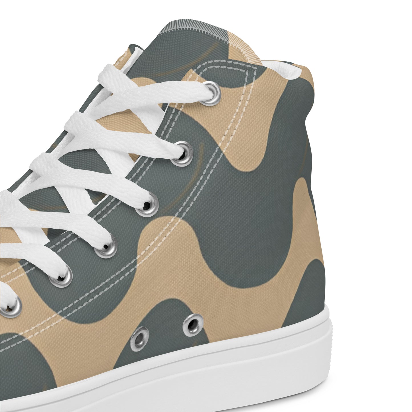 Women’s high top canvas shoes