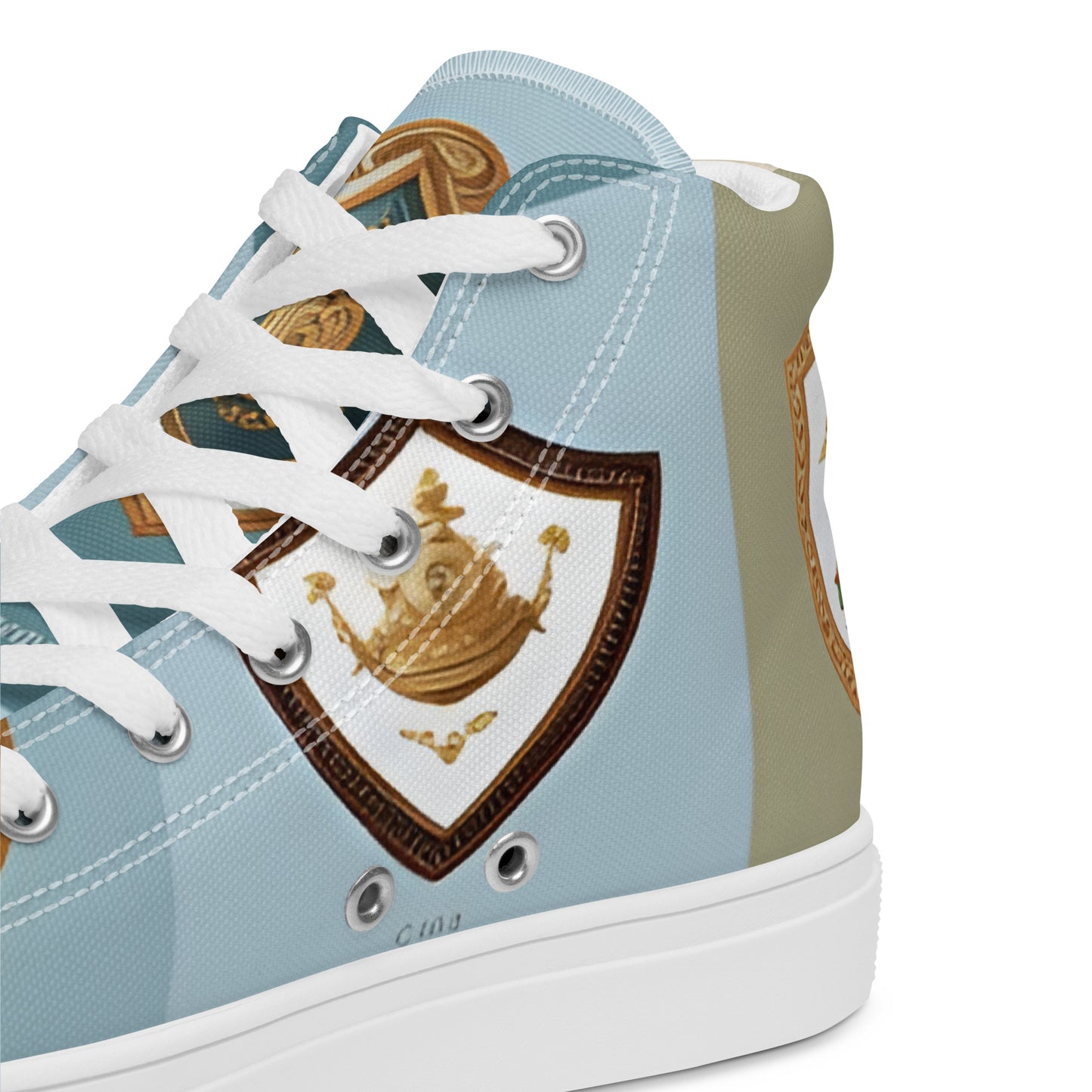 Women’s high top canvas shoes