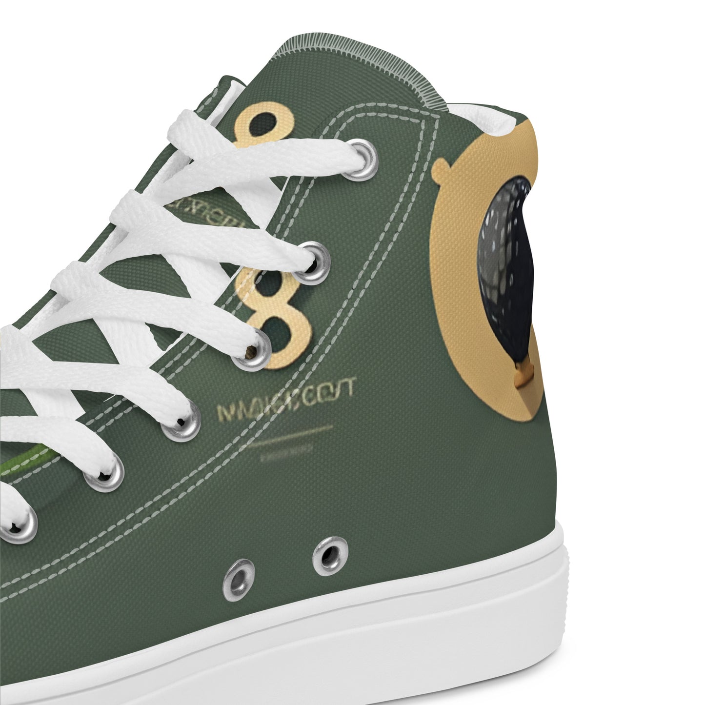 Women’s high top canvas shoes