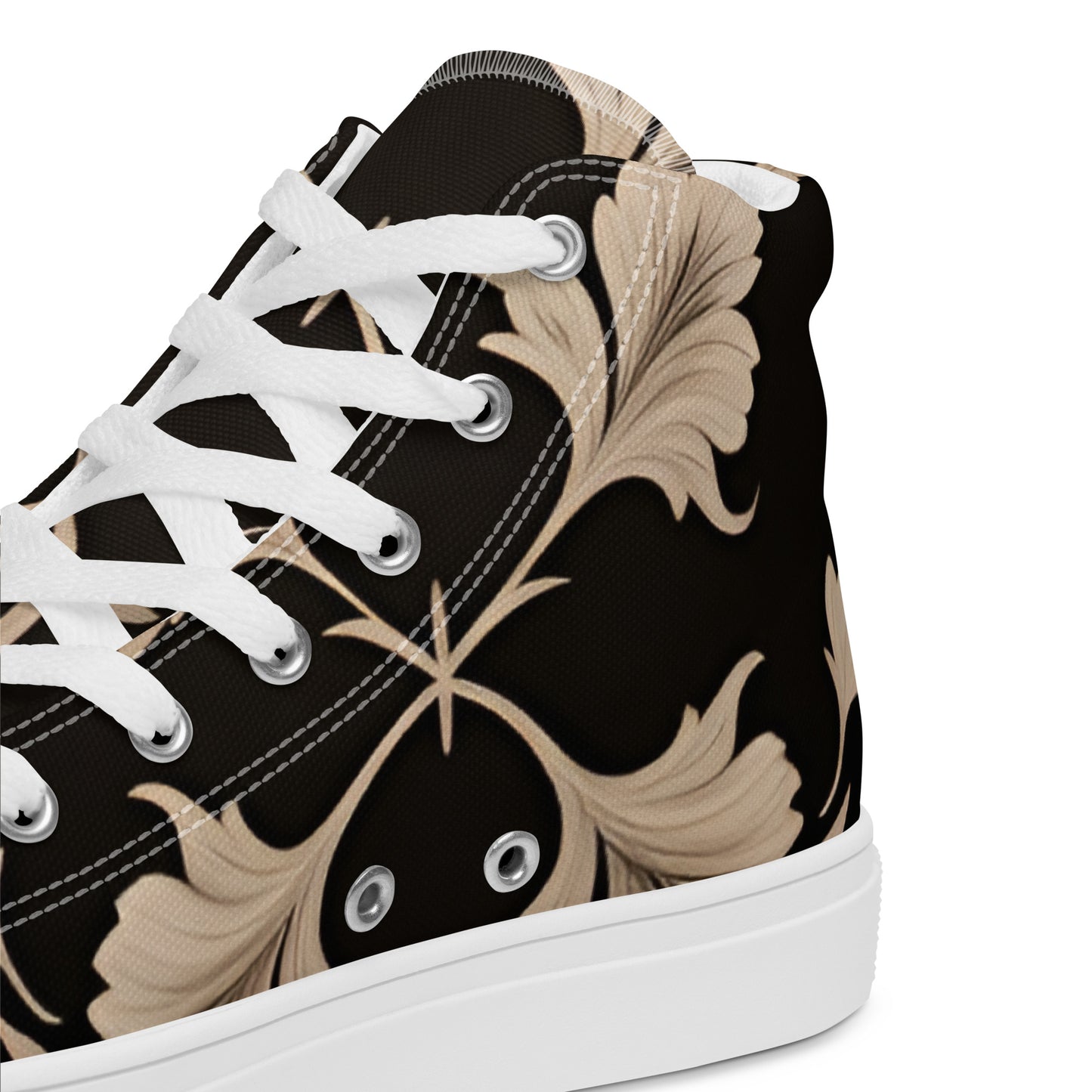 Women’s high top canvas shoes