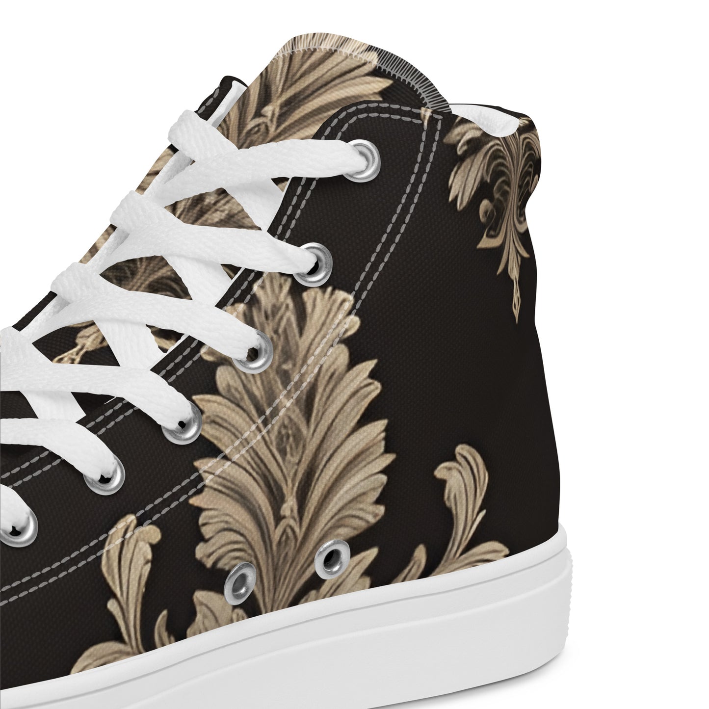 Women’s high top canvas shoes