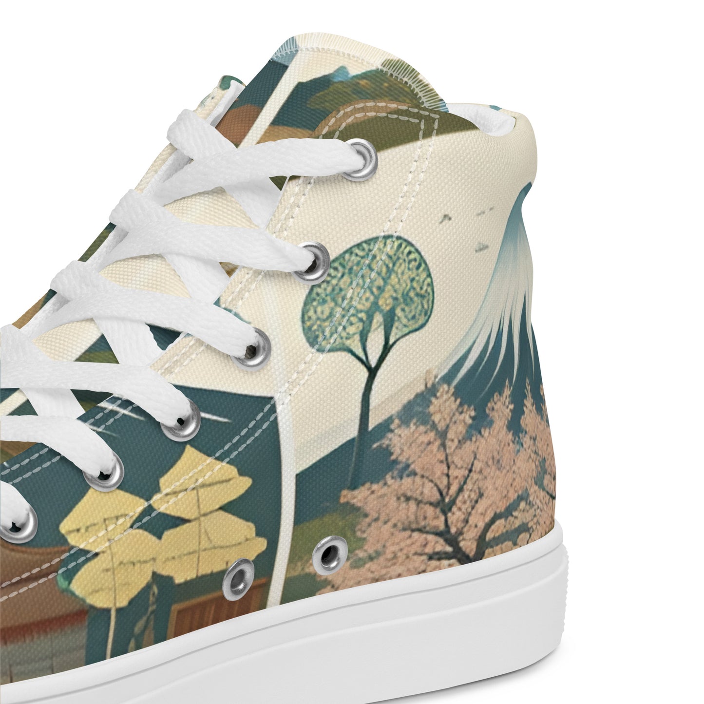 Women’s high top canvas shoes