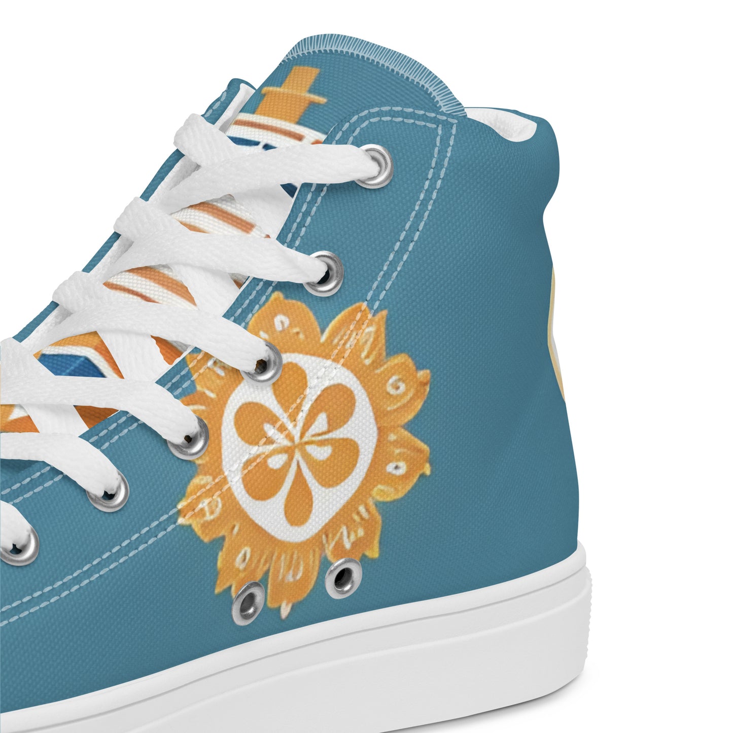 Women’s high top canvas shoes