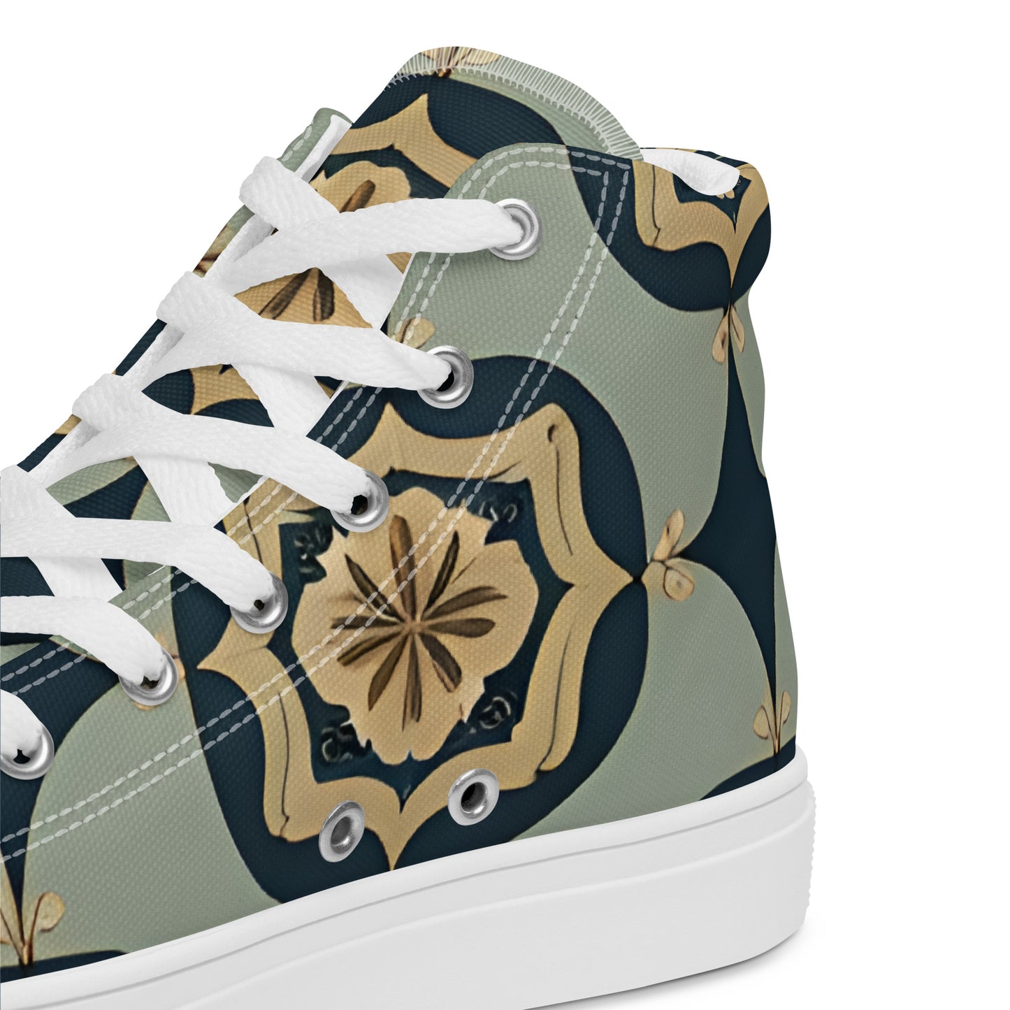 Women’s high top canvas shoes