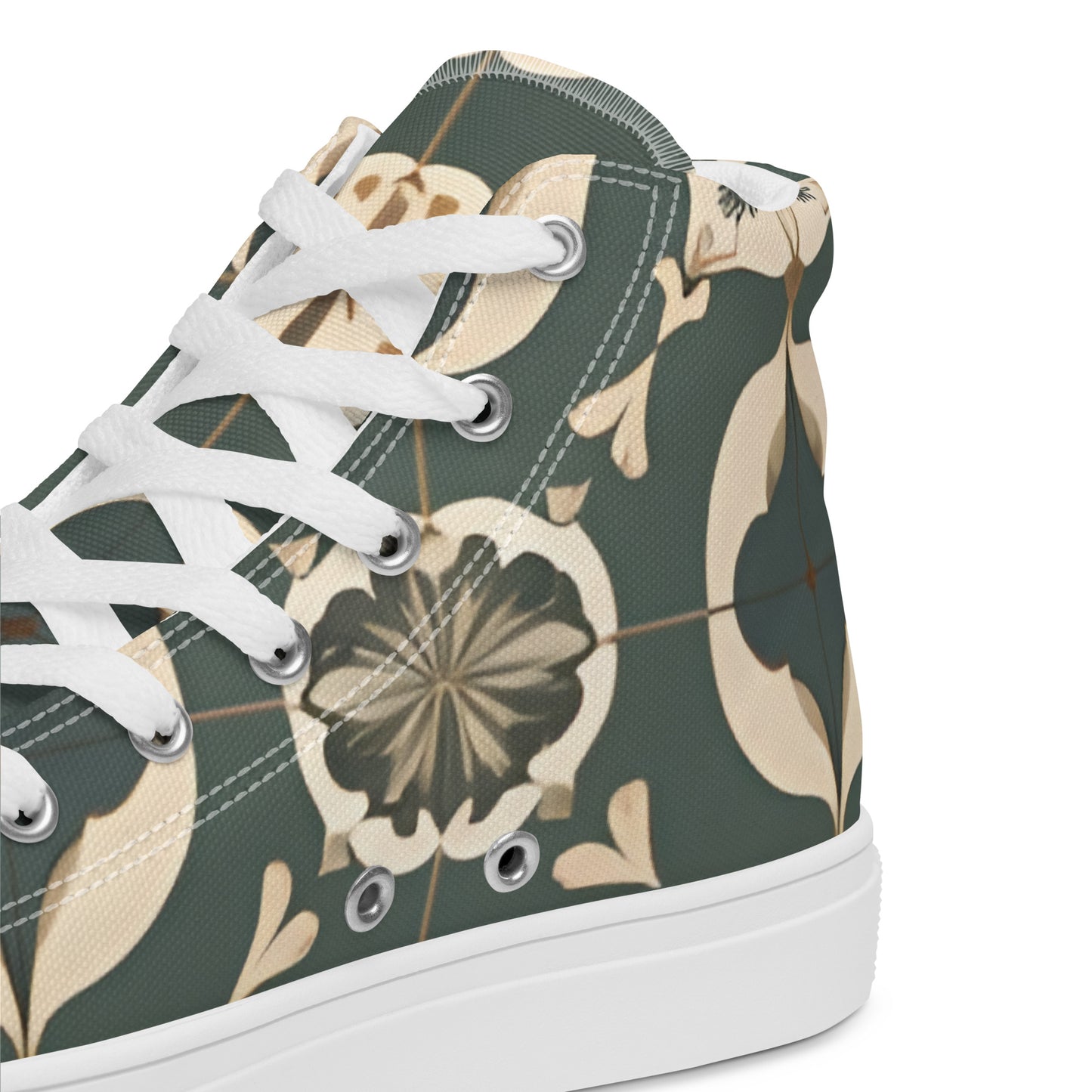 Women’s high top canvas shoes