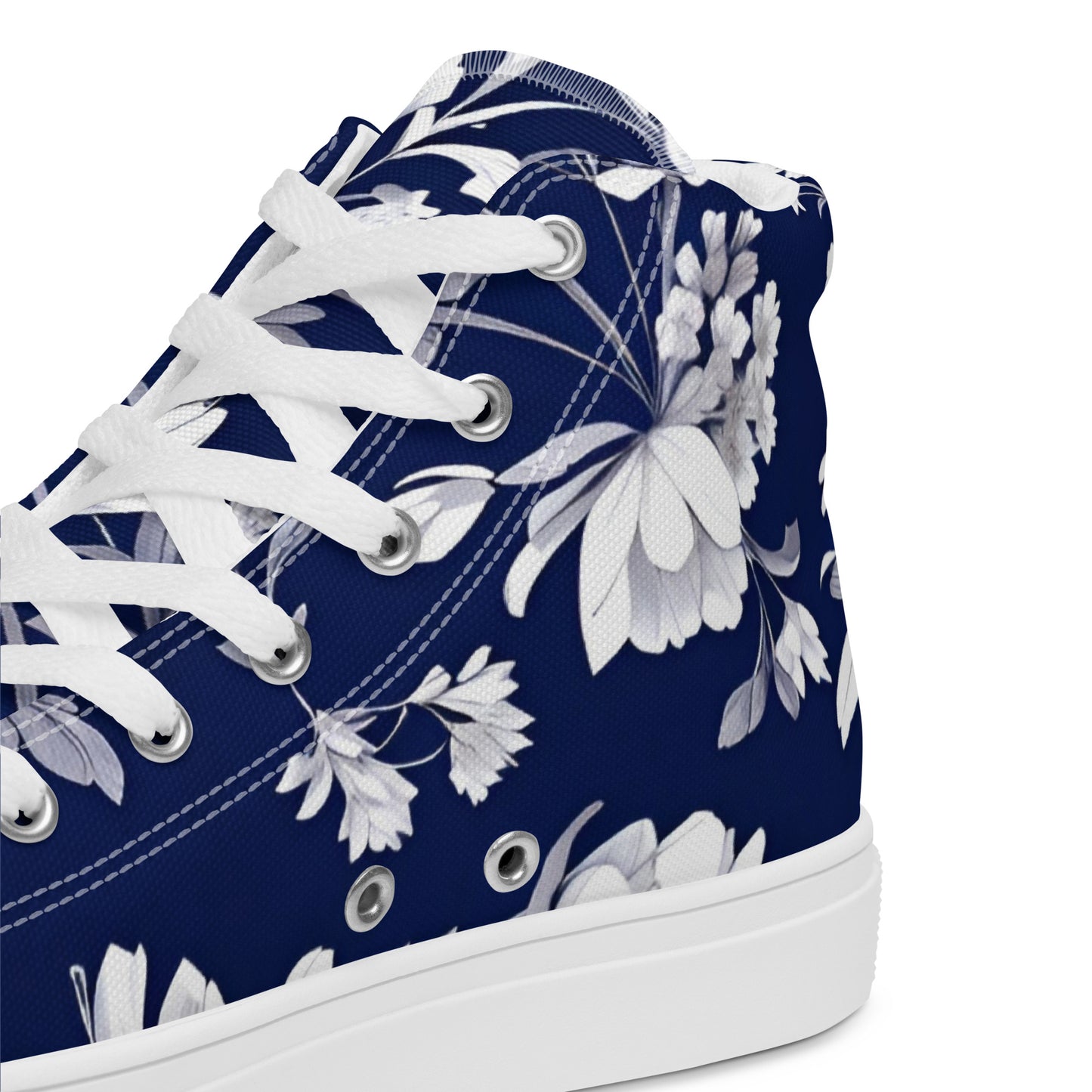 Women’s high top canvas shoes