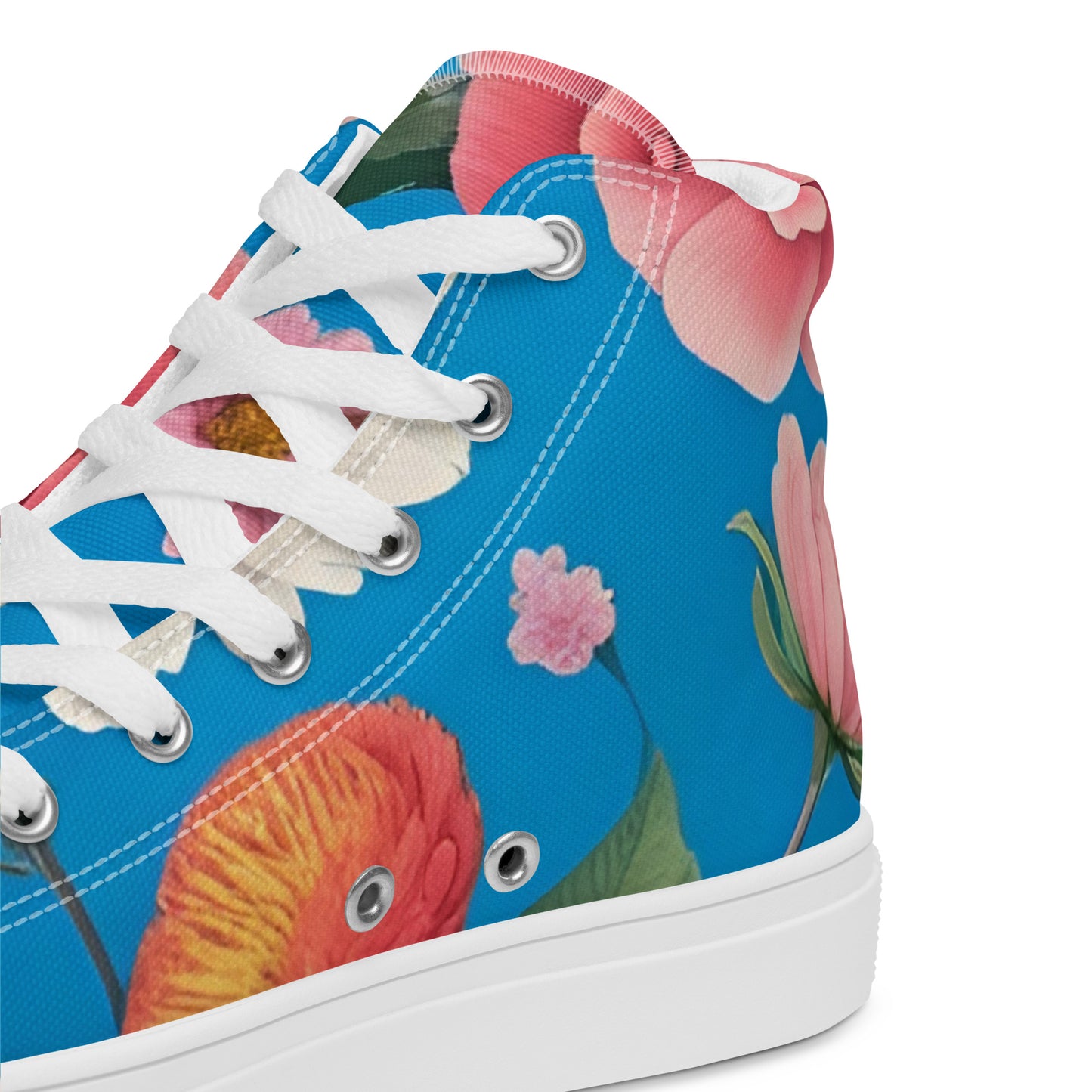 Women’s high top canvas shoes