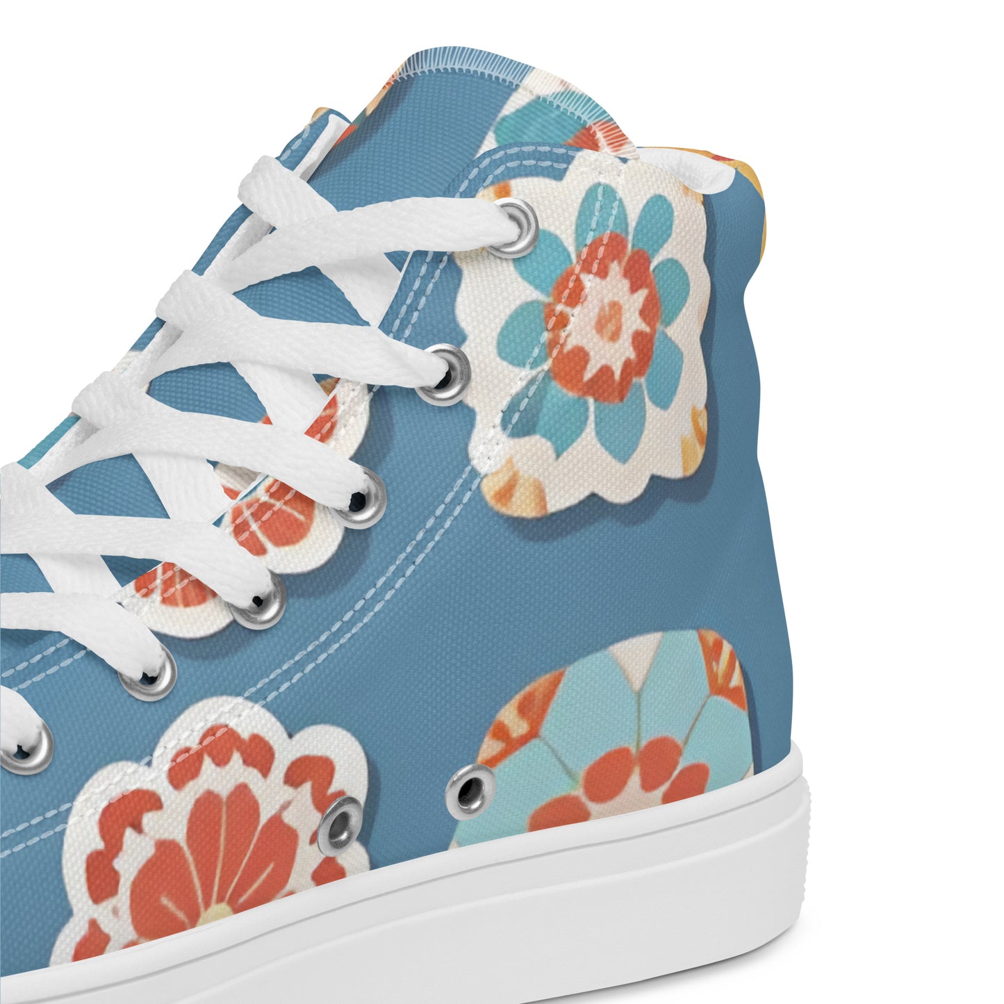 Women’s high top canvas shoes