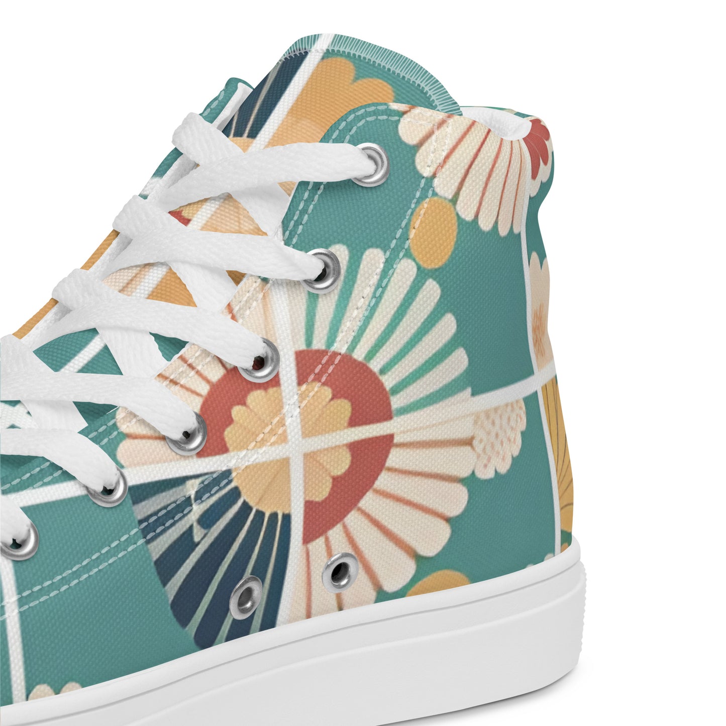 Women’s high top canvas shoes