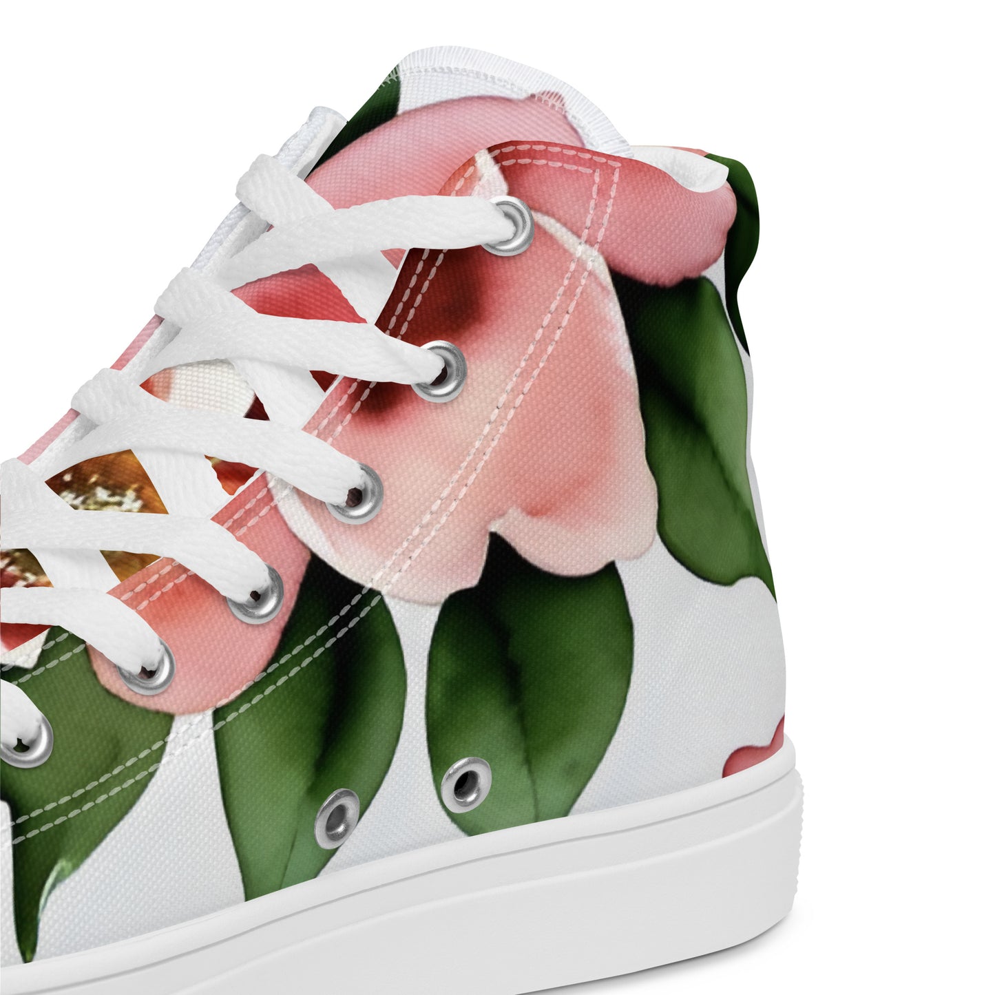 Women’s high top canvas shoes