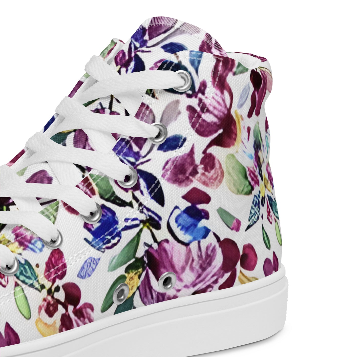 Women’s high top canvas shoes