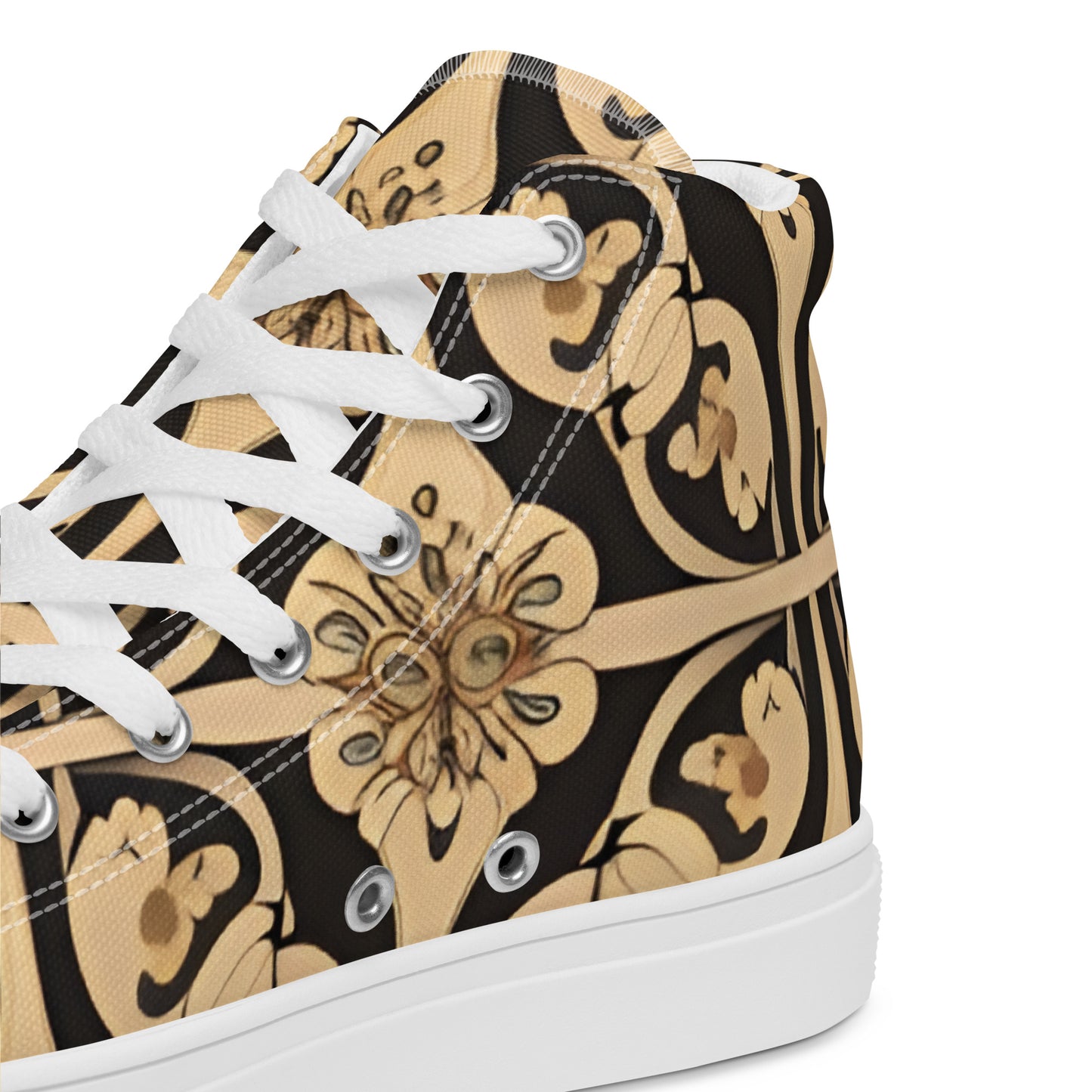 Women’s high top canvas shoes