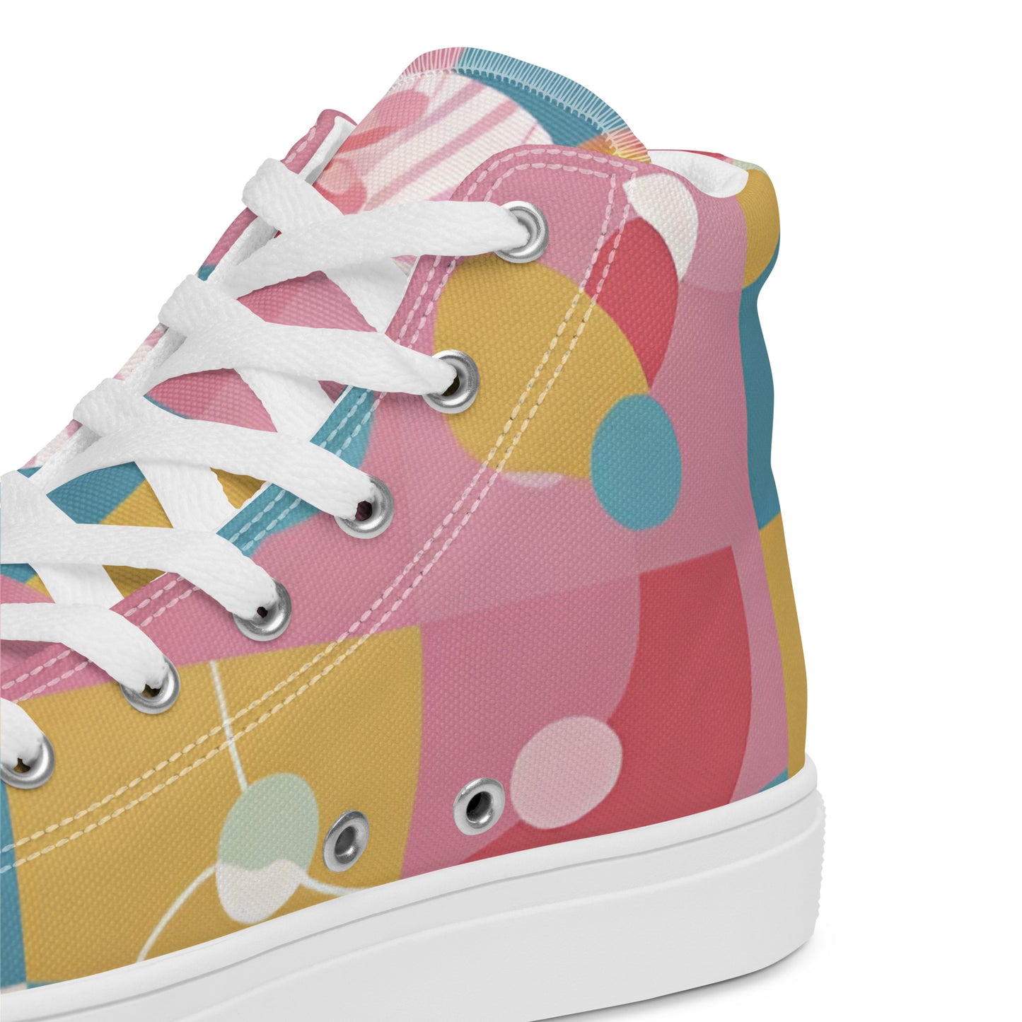 Women’s high top canvas shoes