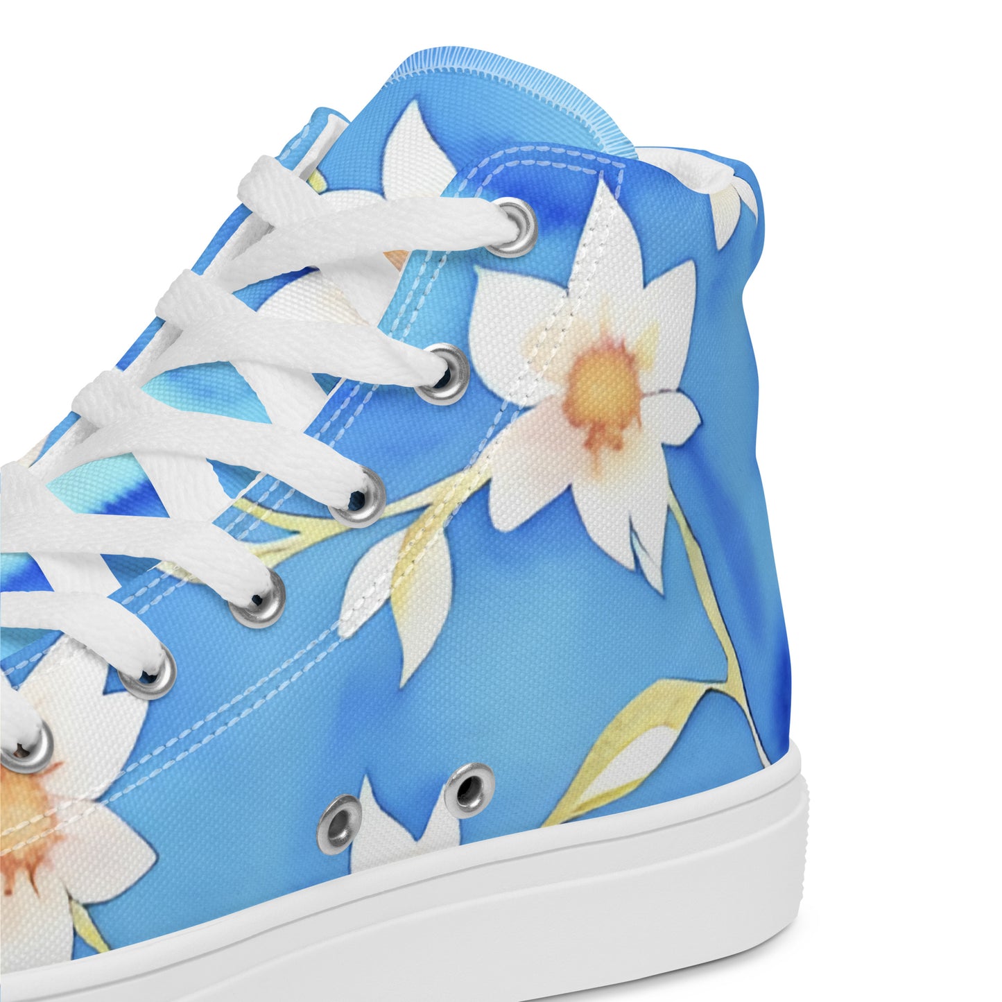 Women’s high top canvas shoes