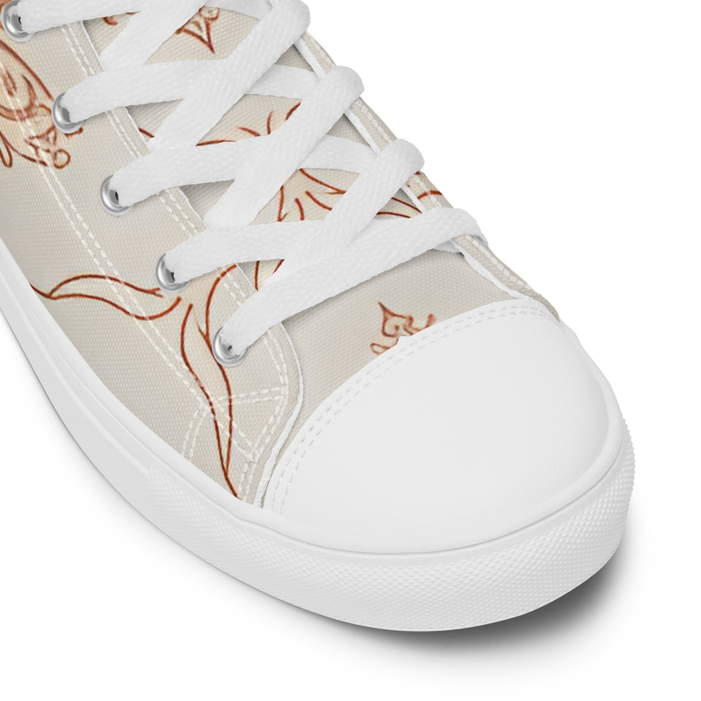 Women’s high top canvas shoes