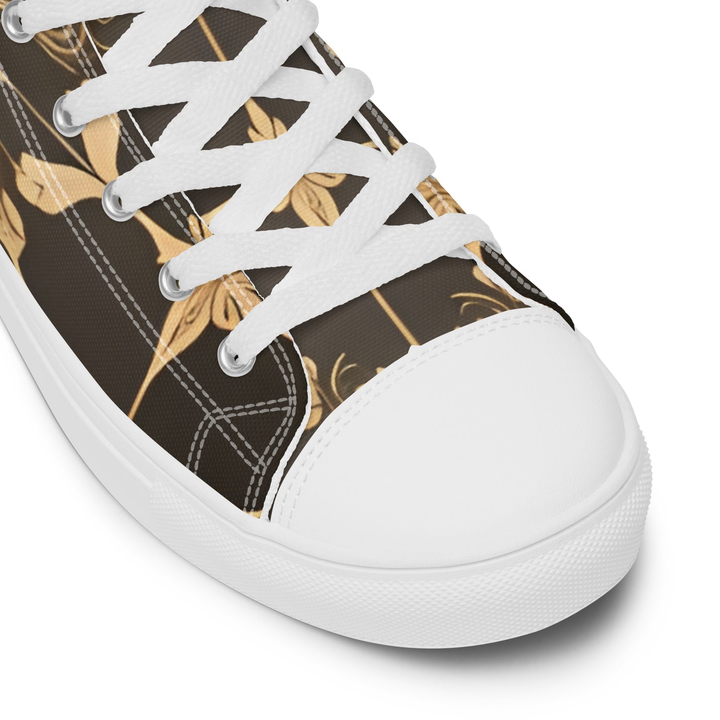 Women’s high top canvas shoes