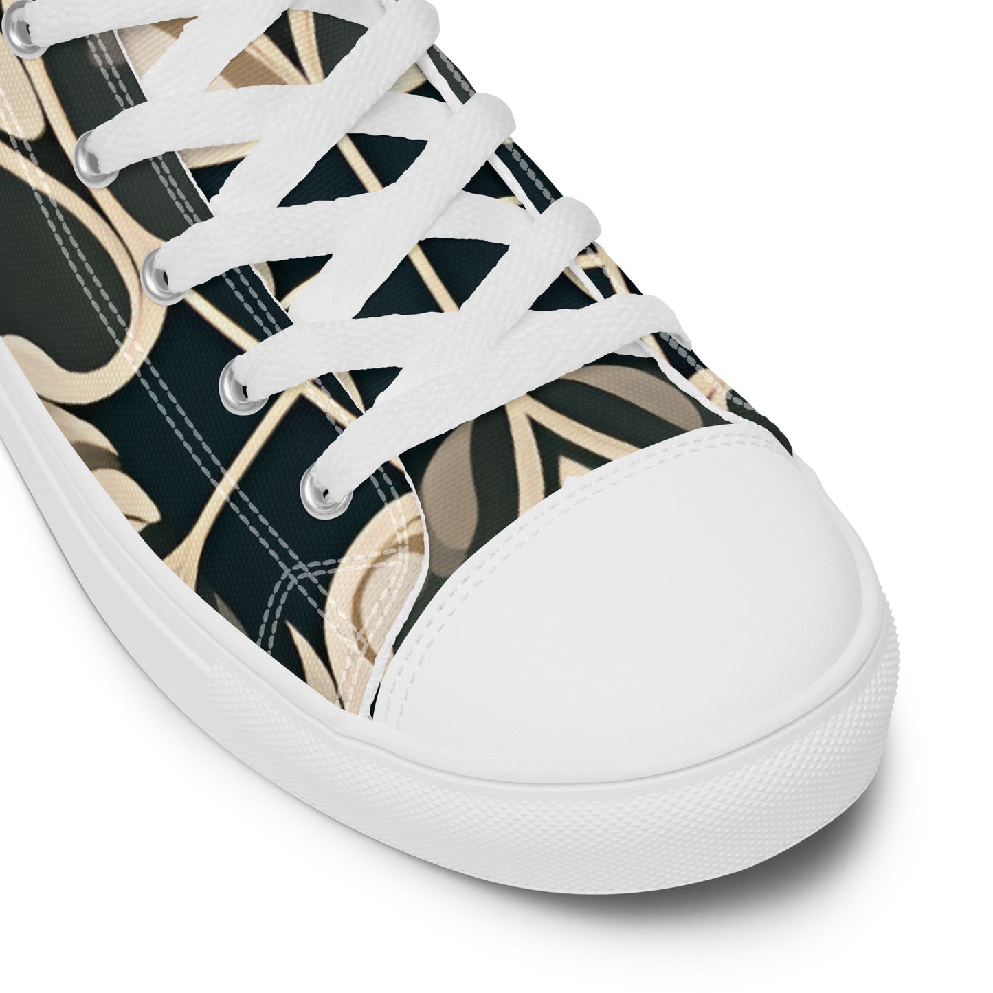 Women’s high top canvas shoes