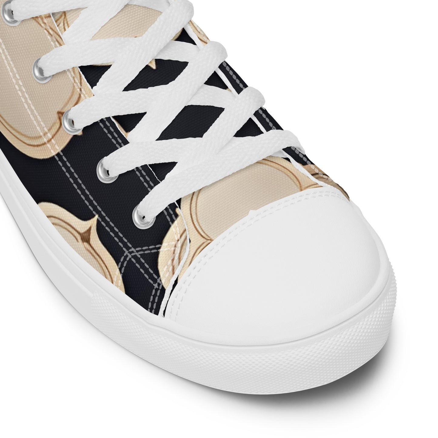 Women’s high top canvas shoes