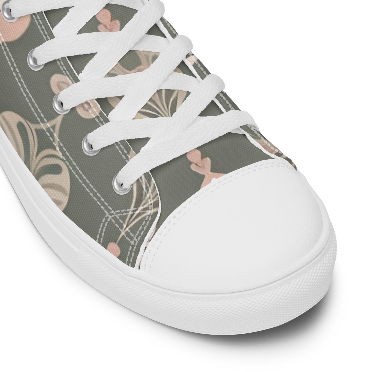 Women’s high top canvas shoes