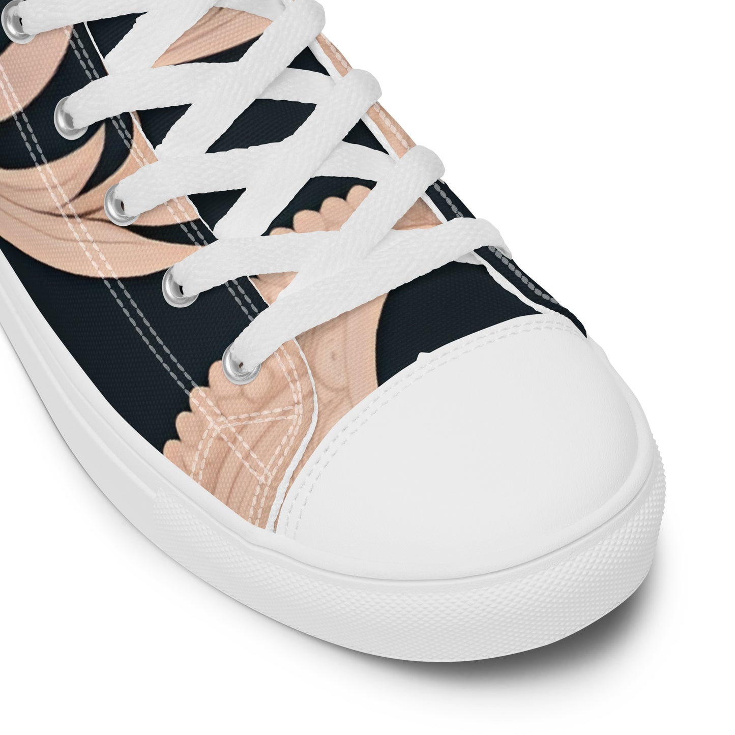 Women’s high top canvas shoes