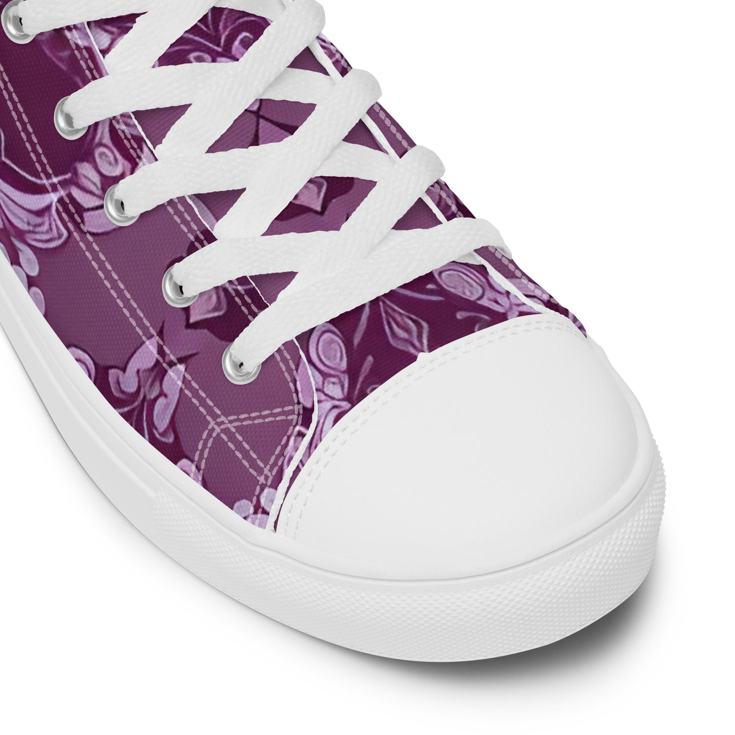 Women’s high top canvas shoes