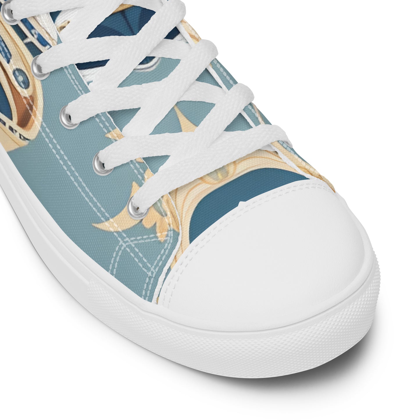 Women’s high top canvas shoes