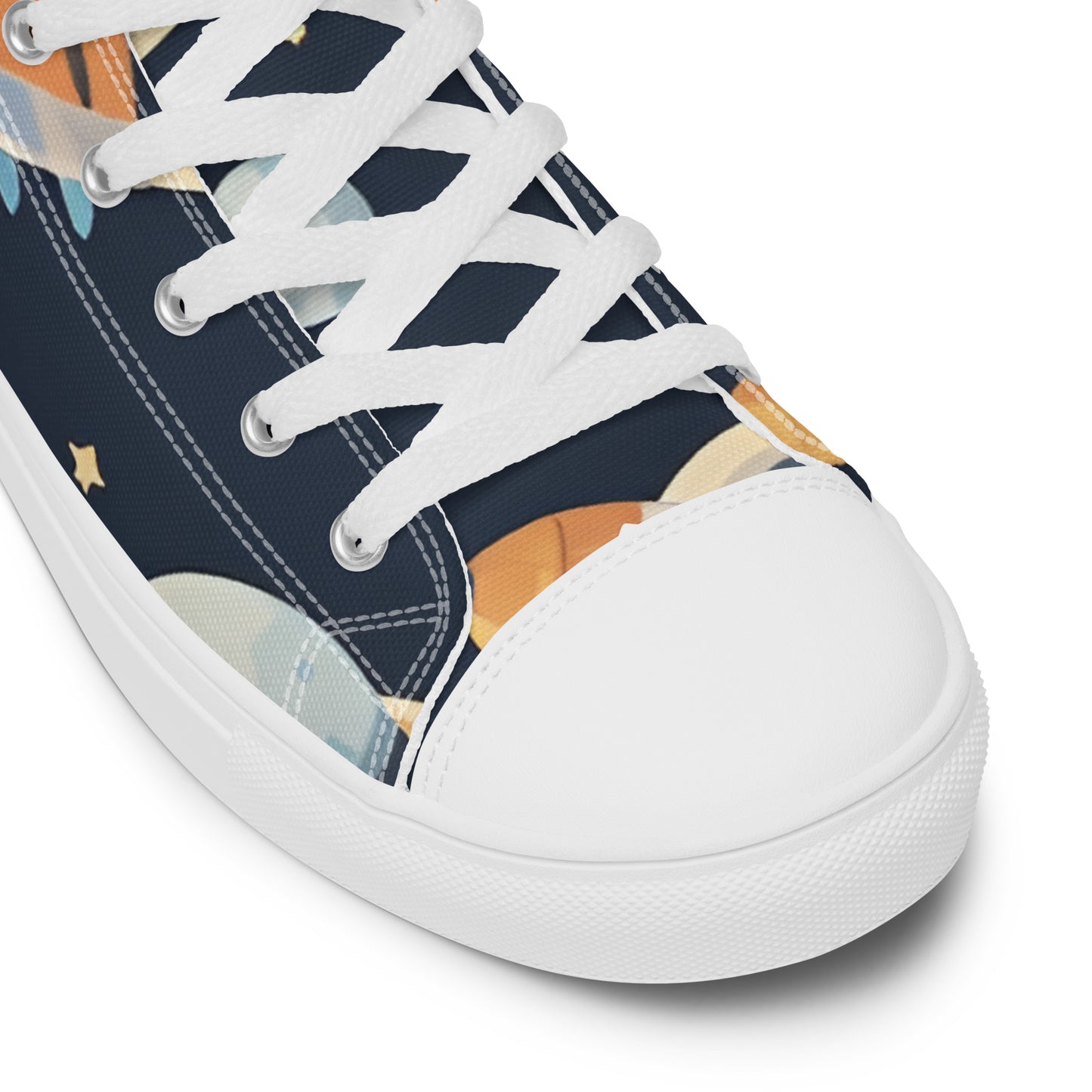 Women’s high top canvas shoes