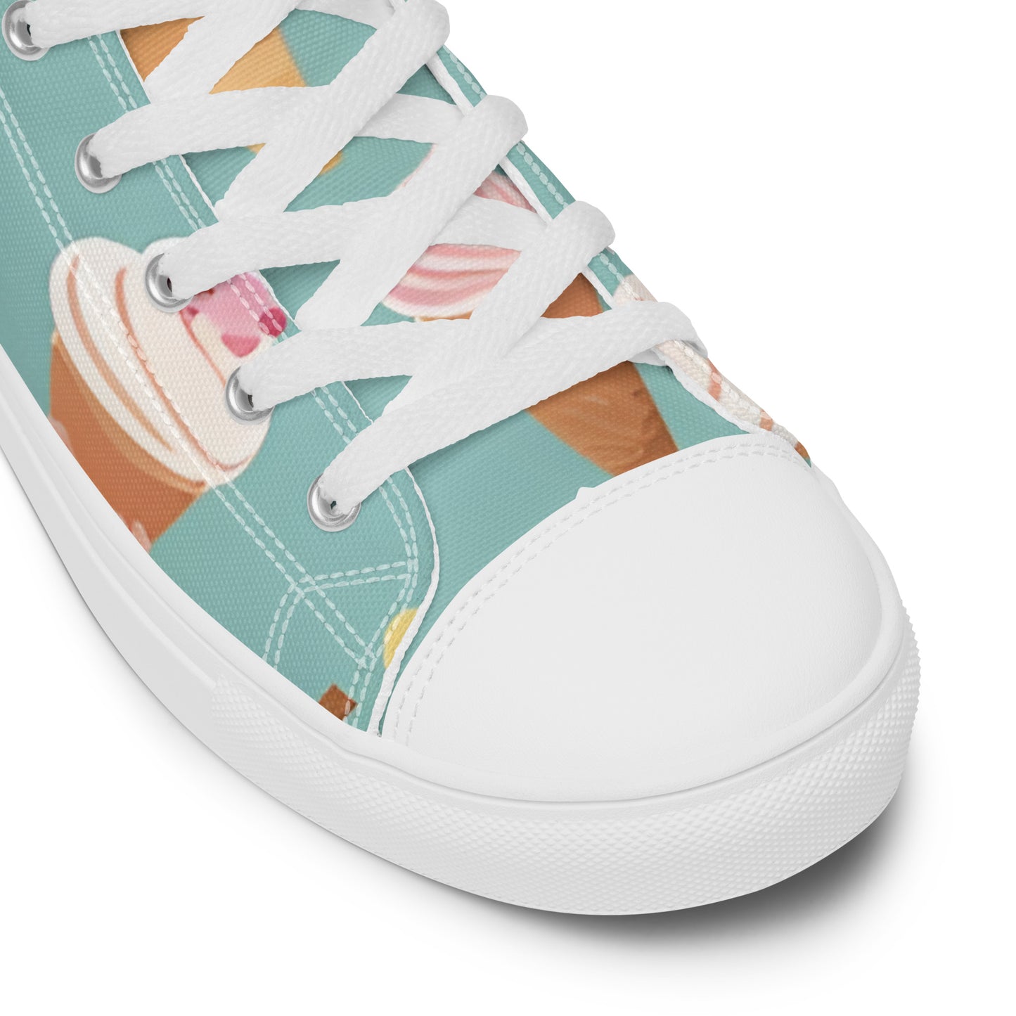 Women’s high top canvas shoes